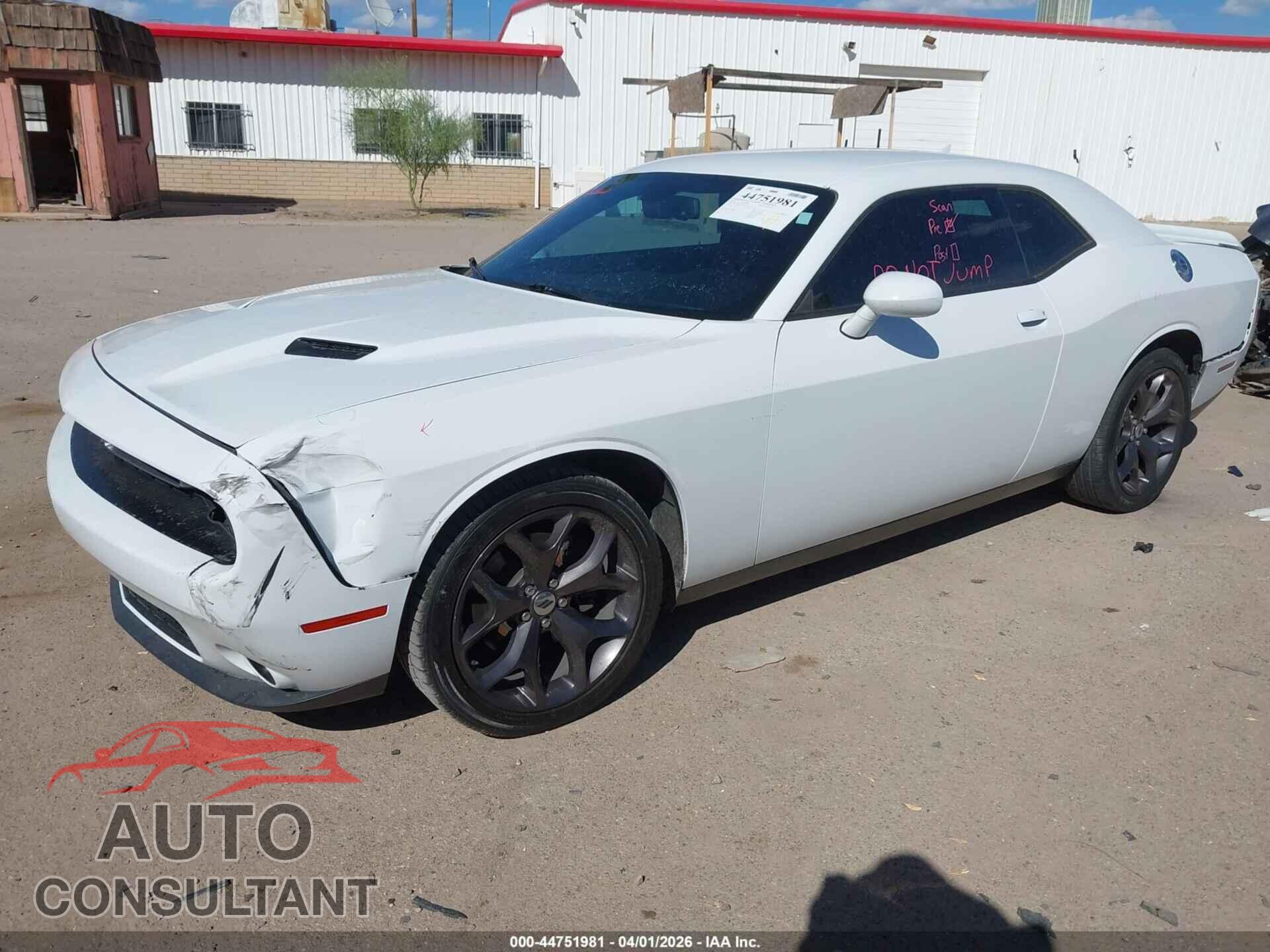 DODGE CHALLENGER 2019 - 2C3CDZAG9KH602769
