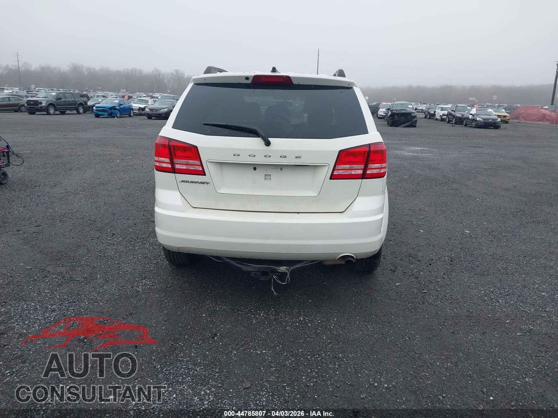 DODGE JOURNEY 2017 - 3C4PDCAB1HT707577