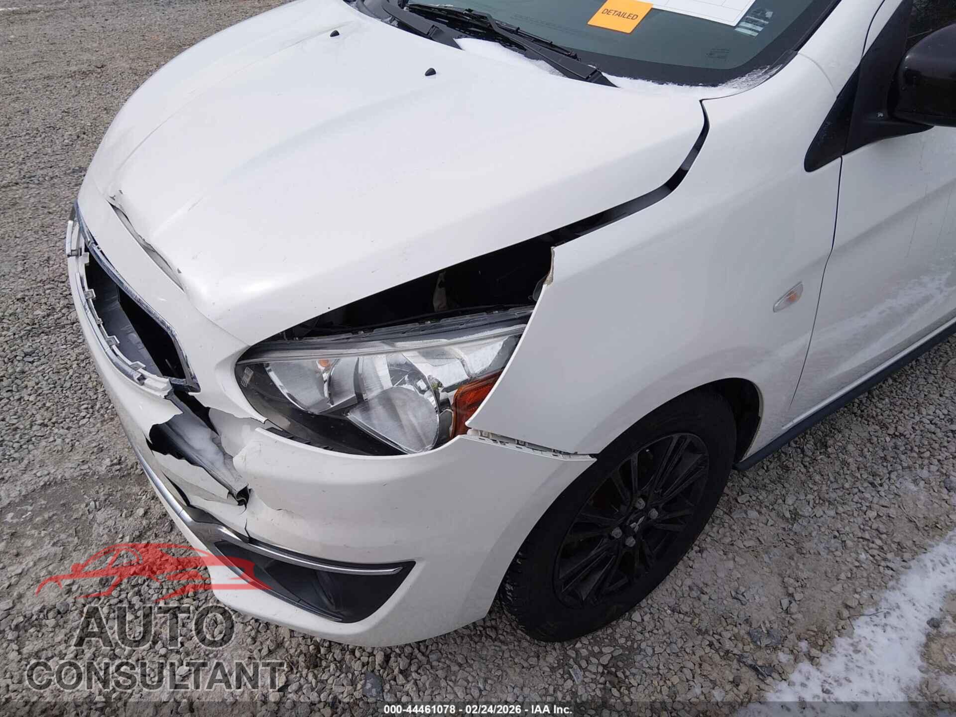 MITSUBISHI MIRAGE 2019 - ML32A5HJ4KH008643