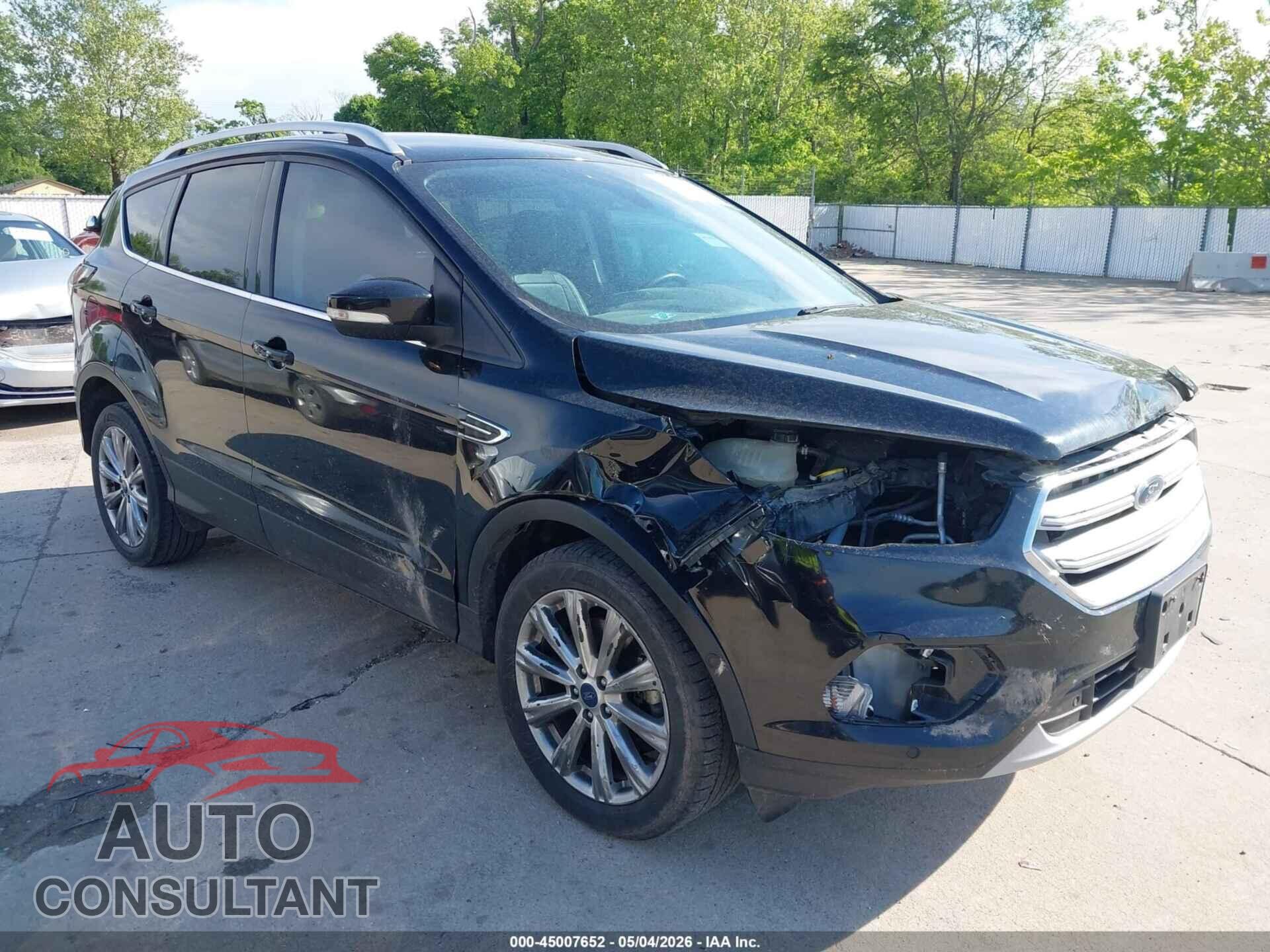 FORD ESCAPE 2018 - 1FMCU9J98JUA79149