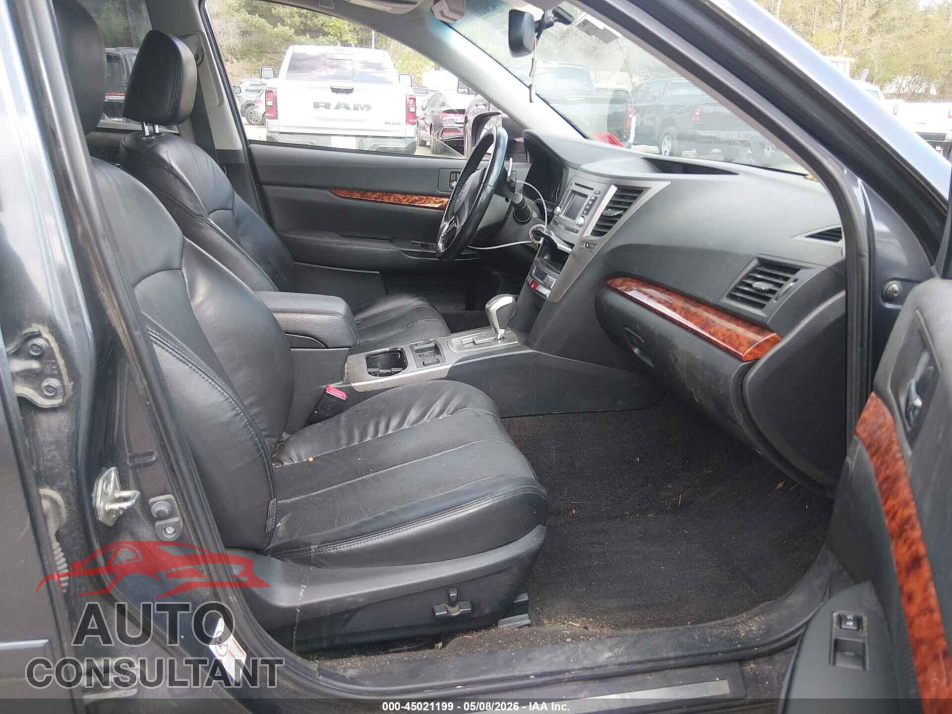 SUBARU OUTBACK 2012 - 4S4BRBKC3C3292775