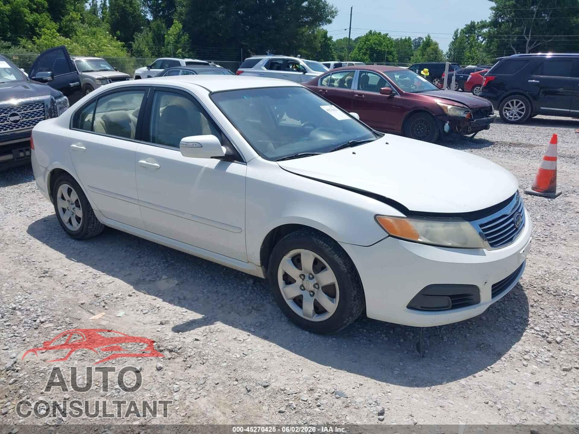 KIA OPTIMA 2009 - KNAGE228995357348