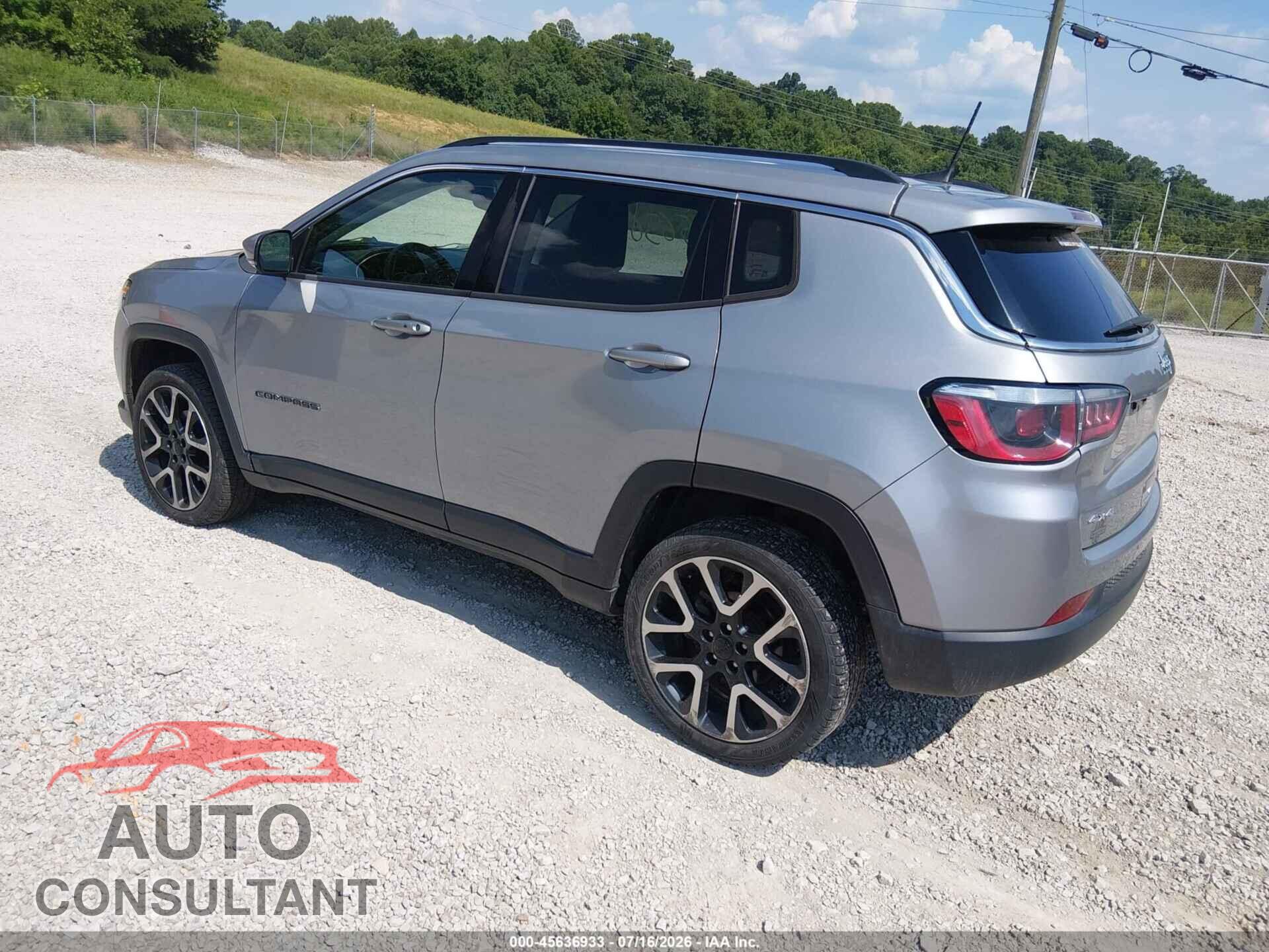 JEEP COMPASS 2017 - 3C4NJDCB9HT627964