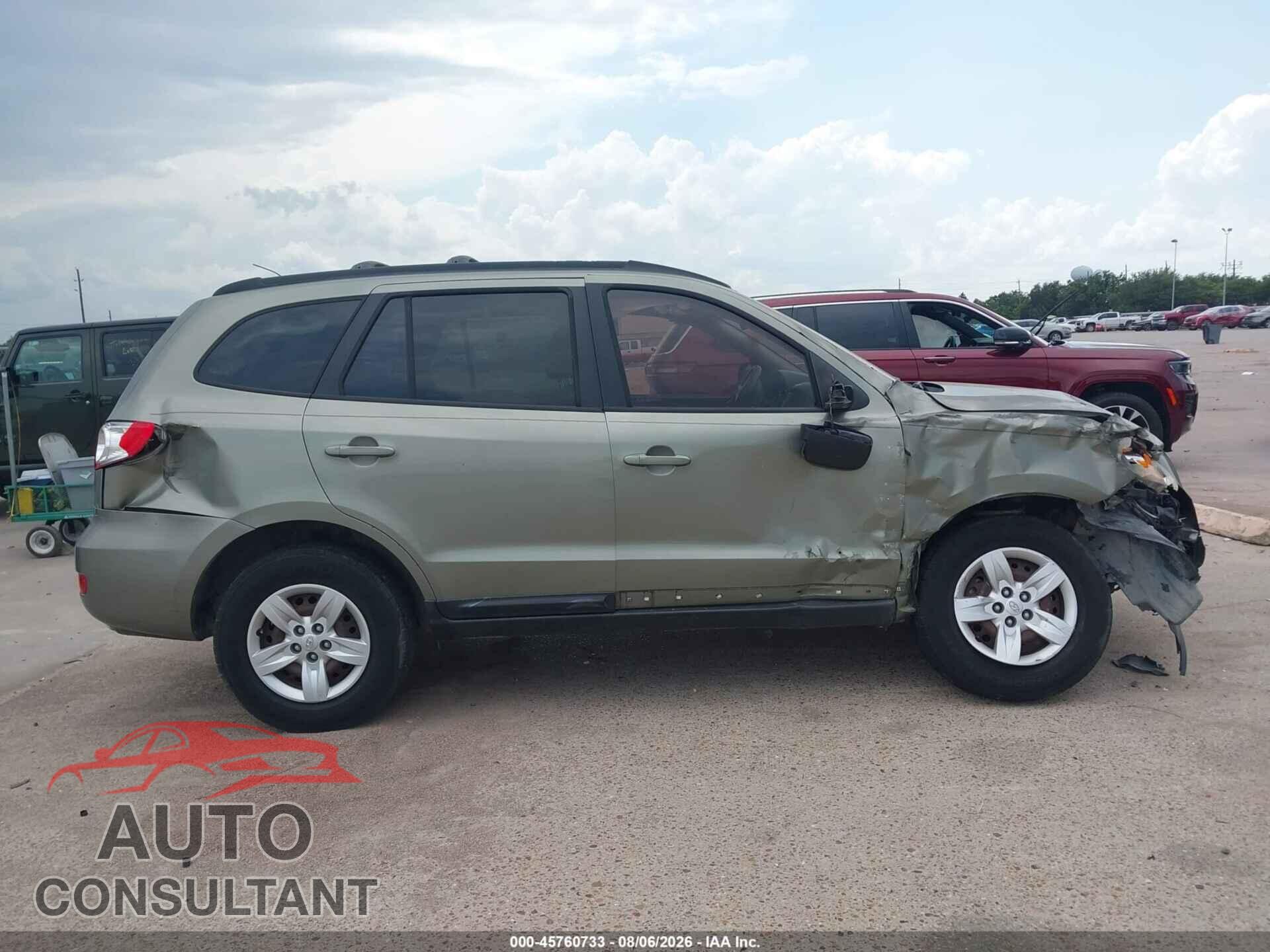 HYUNDAI SANTA FE 2009 - 5NMSG13D69H257248
