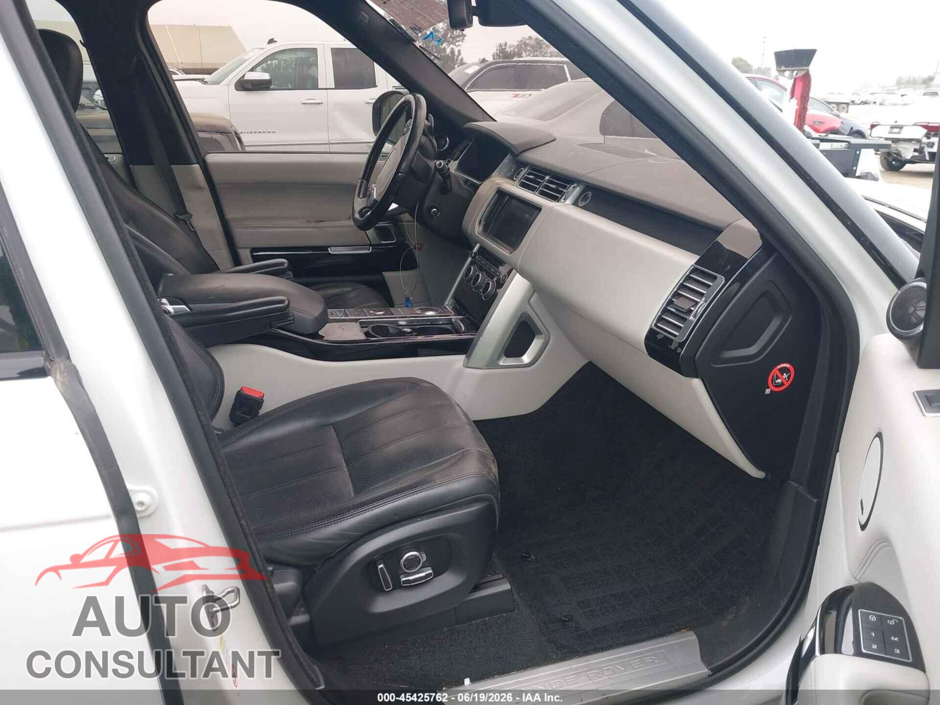 LAND ROVER RANGE ROVER 2016 - SALGS2EF2GA307877