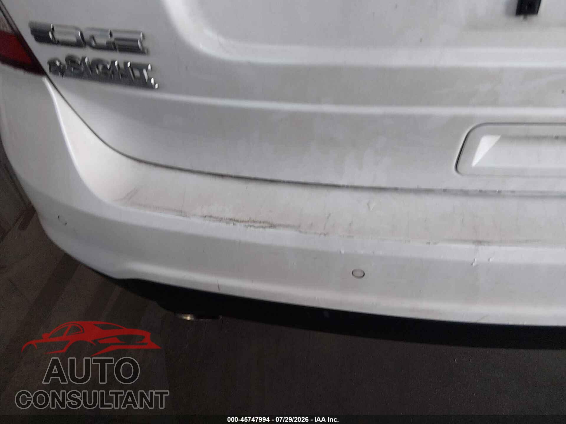 FORD EDGE 2011 - 2FMDK3KCXBBB35746