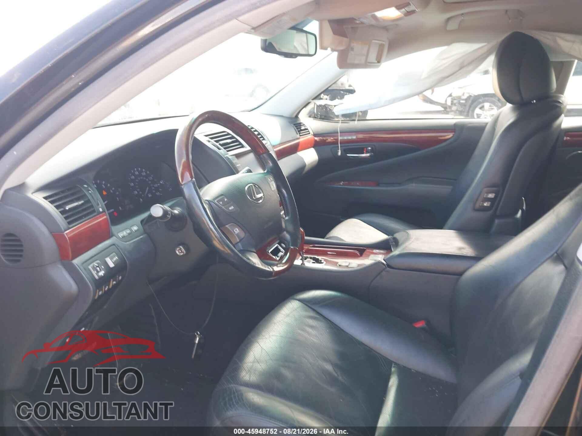 LEXUS LS 460 2012 - JTHBL5EF3C5109231