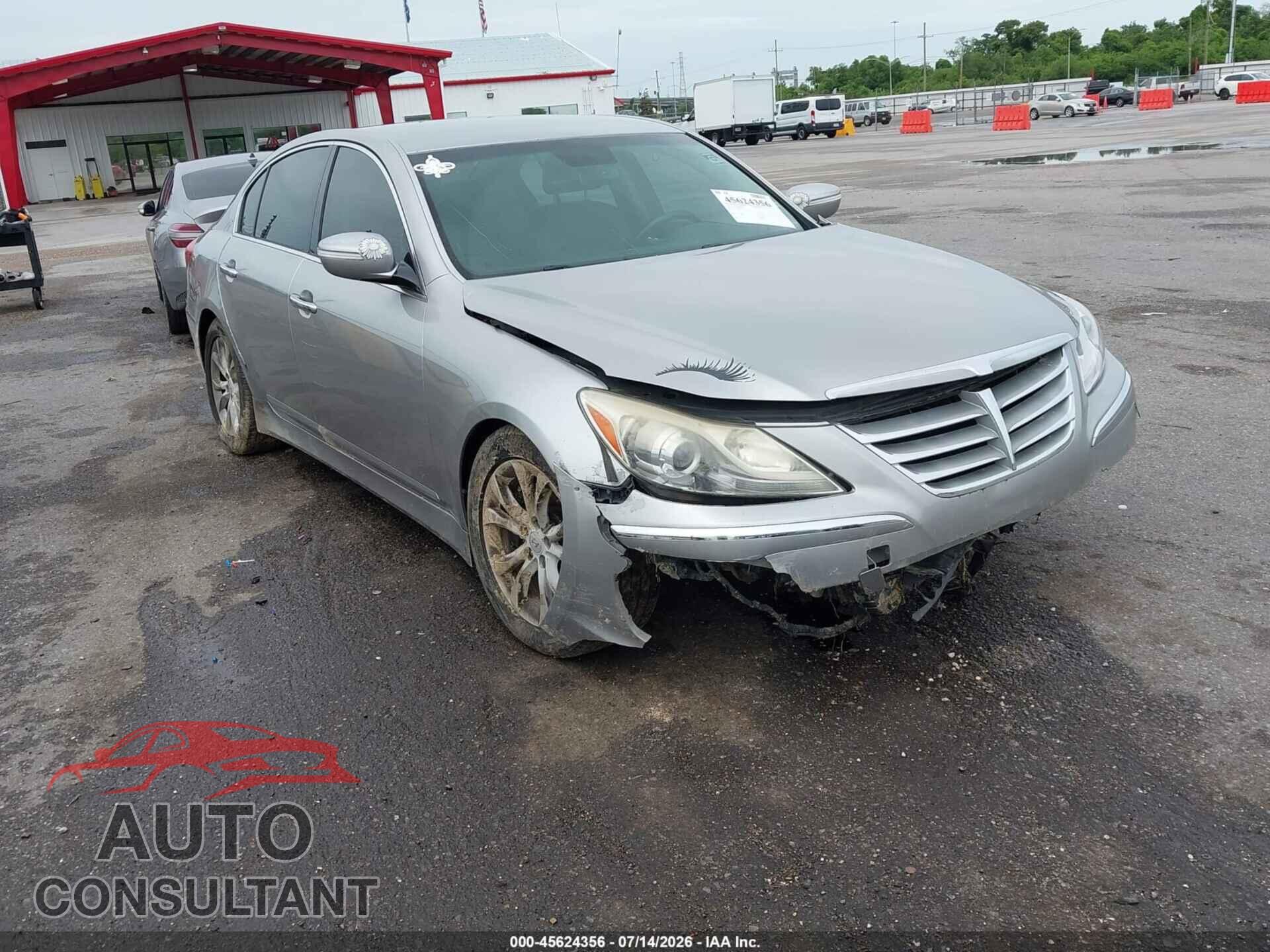 HYUNDAI GENESIS 2012 - KMHGC4DD0CU201710