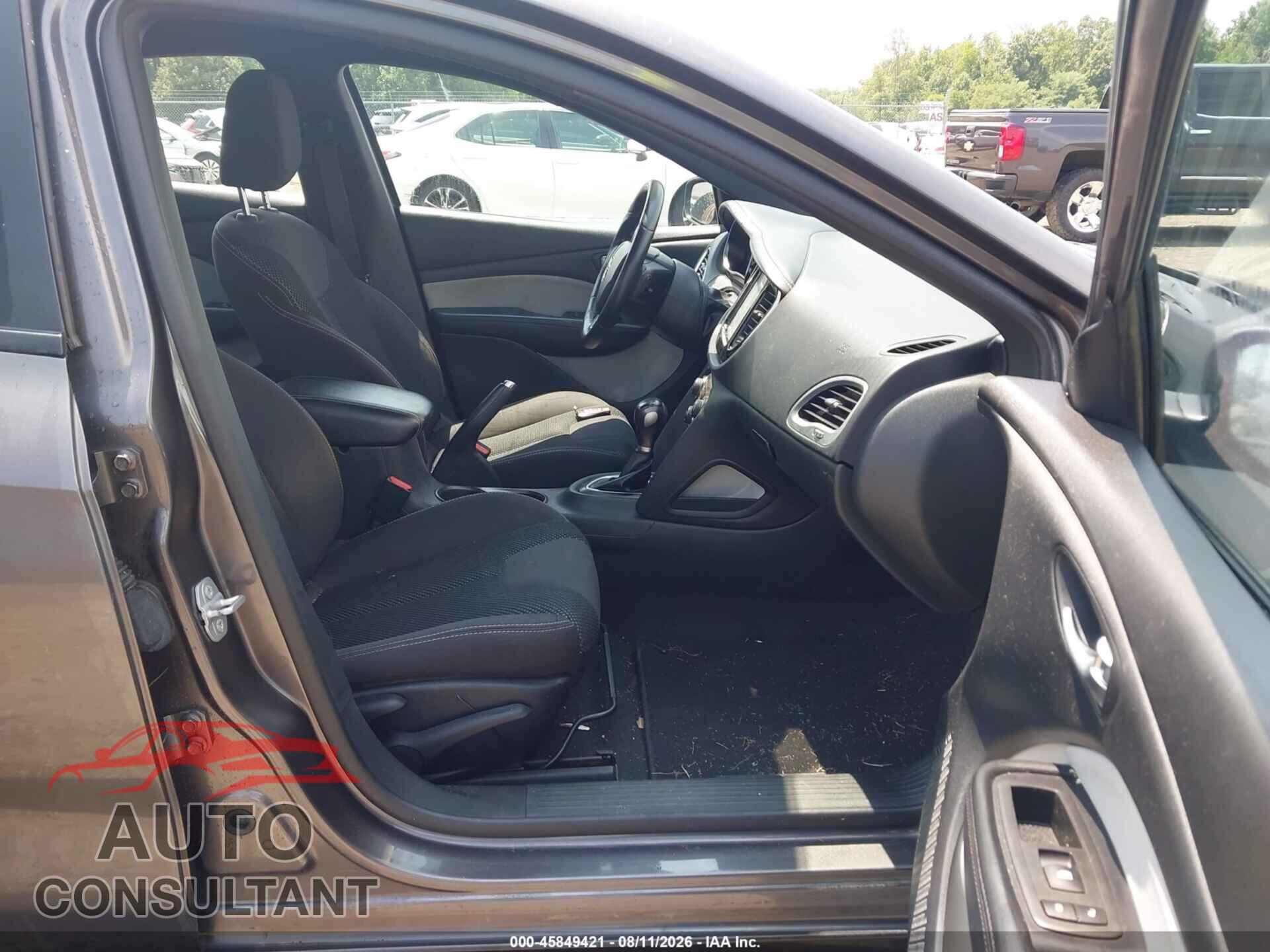 DODGE DART 2015 - 1C3CDFBB5FD242890