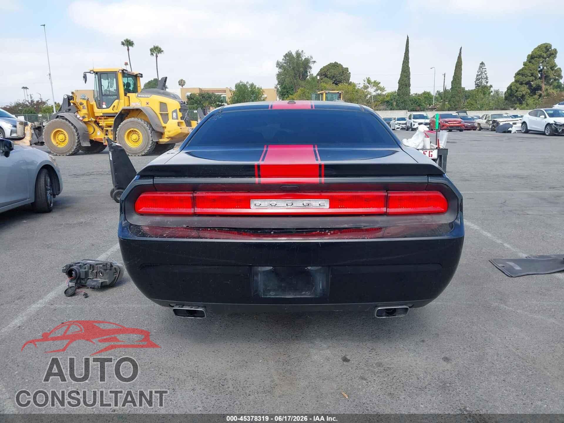 DODGE CHALLENGER 2012 - 2C3CDYAG4CH243861