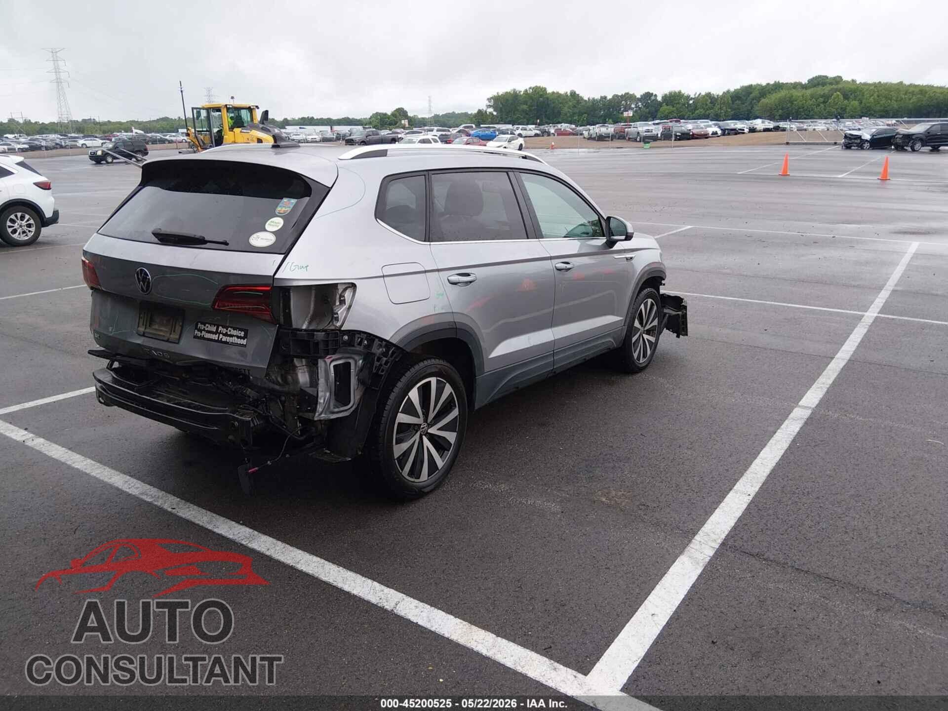 VOLKSWAGEN TAOS 2022 - 3VVRX7B23NM031856
