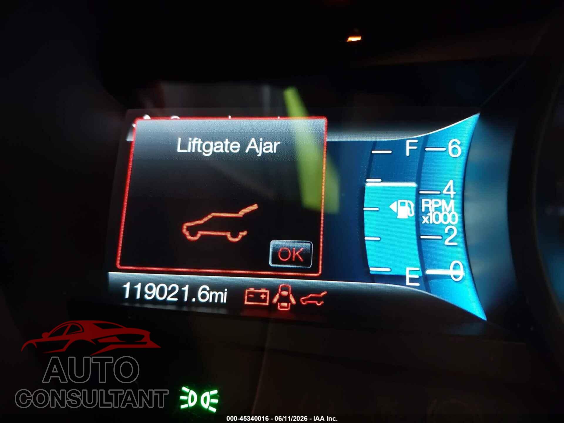FORD EDGE 2018 - 2FMPK4J96JBC06206