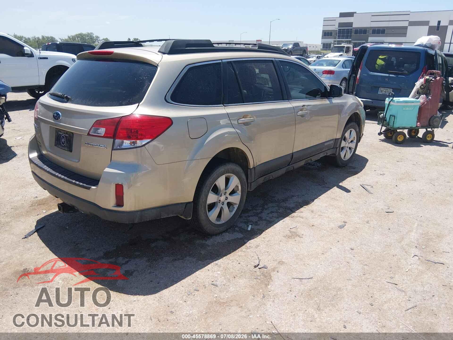 SUBARU OUTBACK 2010 - 4S4BRCCC3A3322018