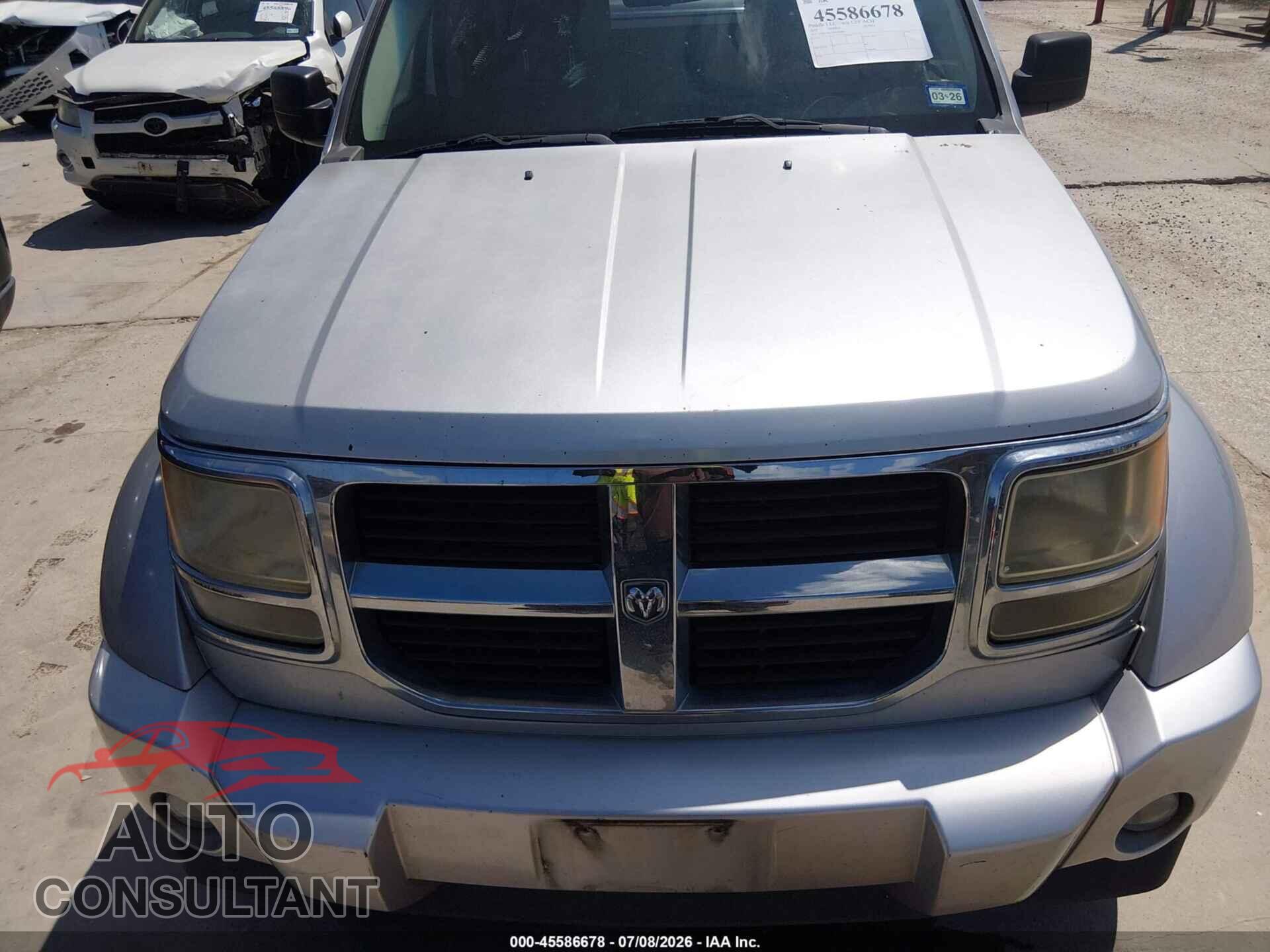 DODGE NITRO 2011 - 1D4PT2GK1BW600408