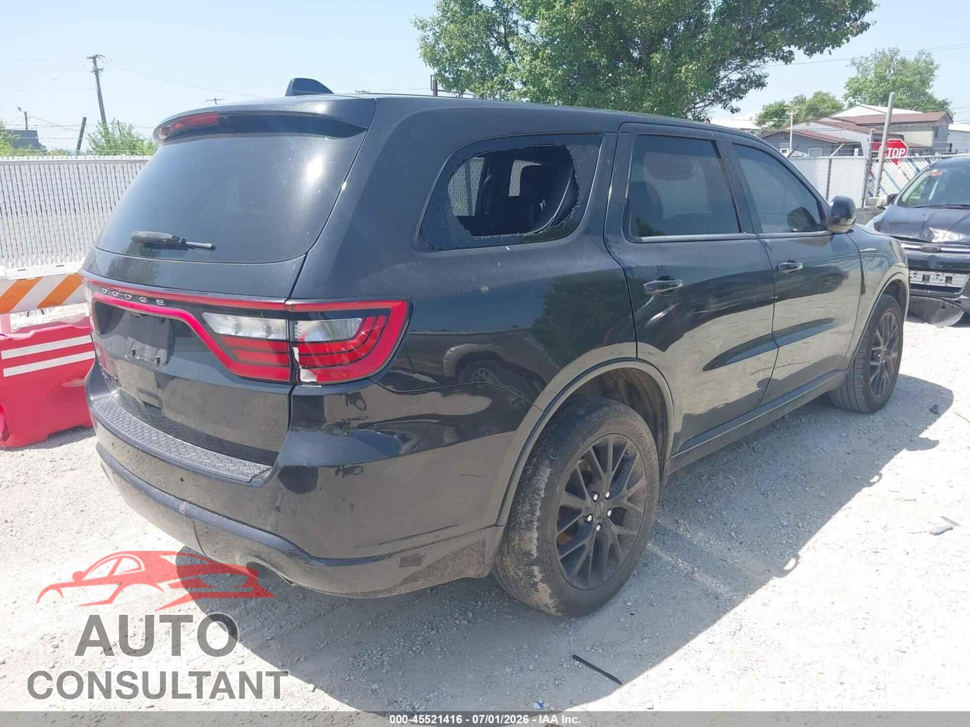 DODGE DURANGO 2016 - 1C4RDJAG8GC433393