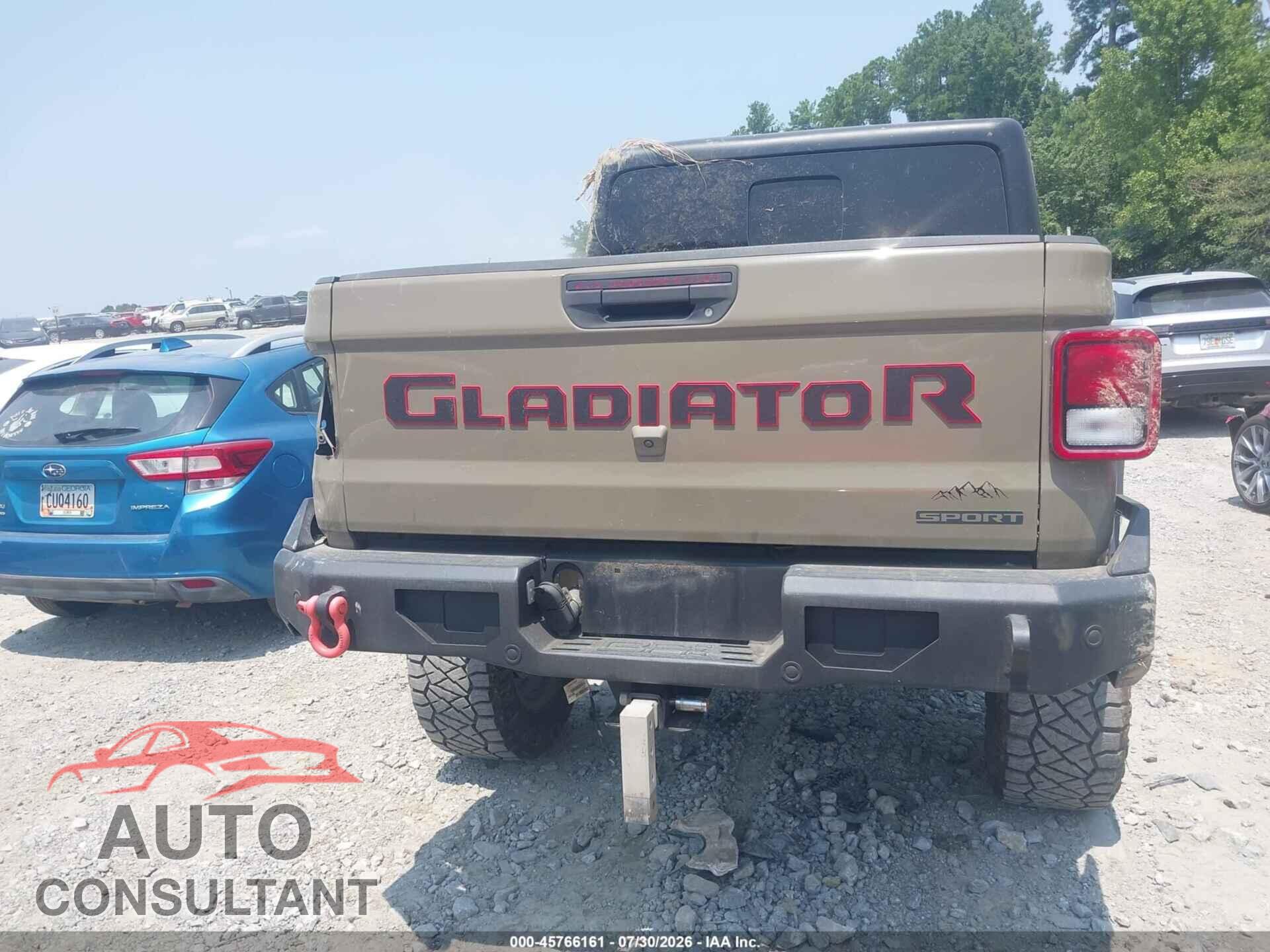 JEEP GLADIATOR 2020 - 1C6HJTAG0LL211982