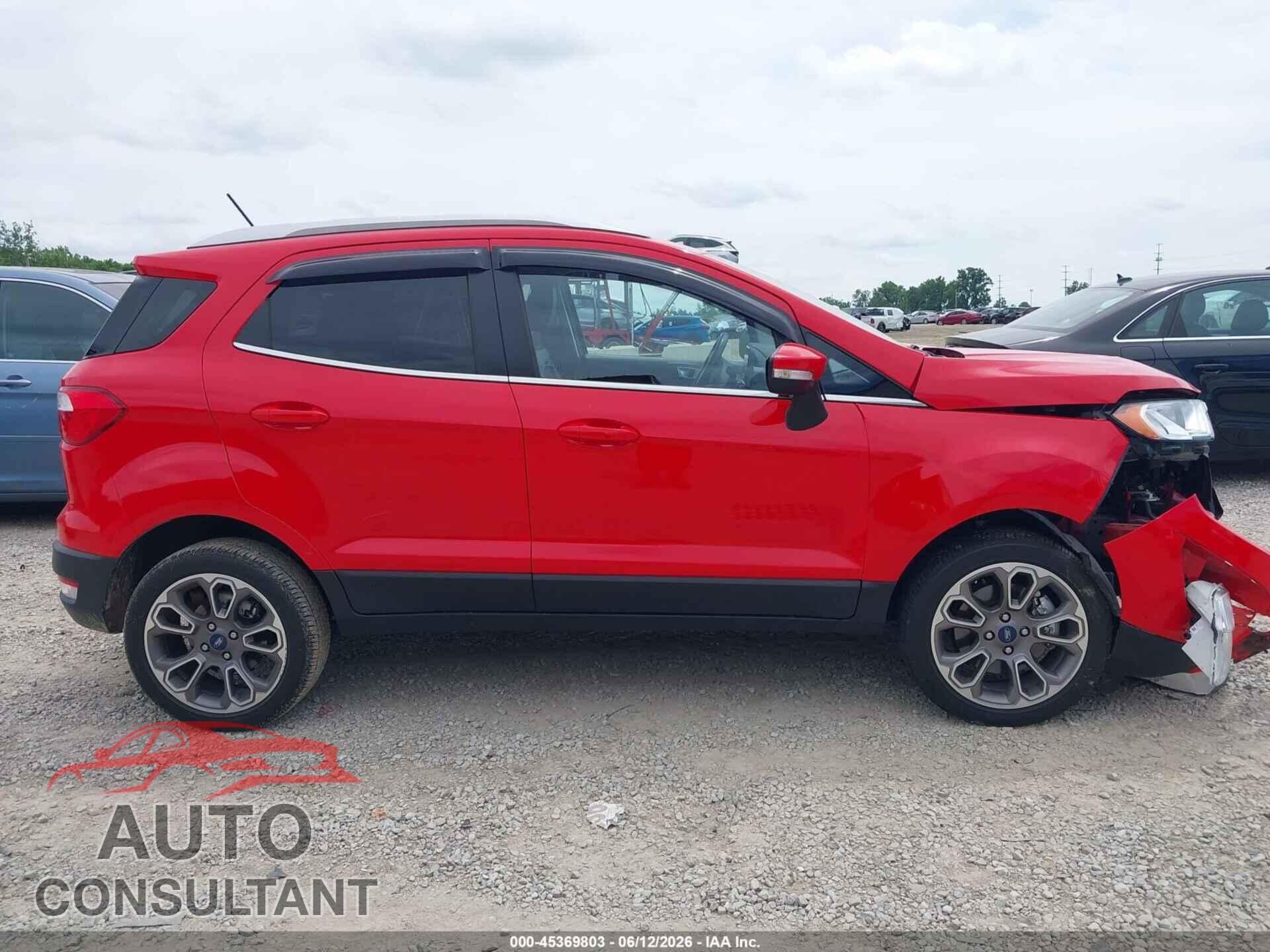 FORD ECOSPORT 2021 - MAJ6S3KL0MC439304