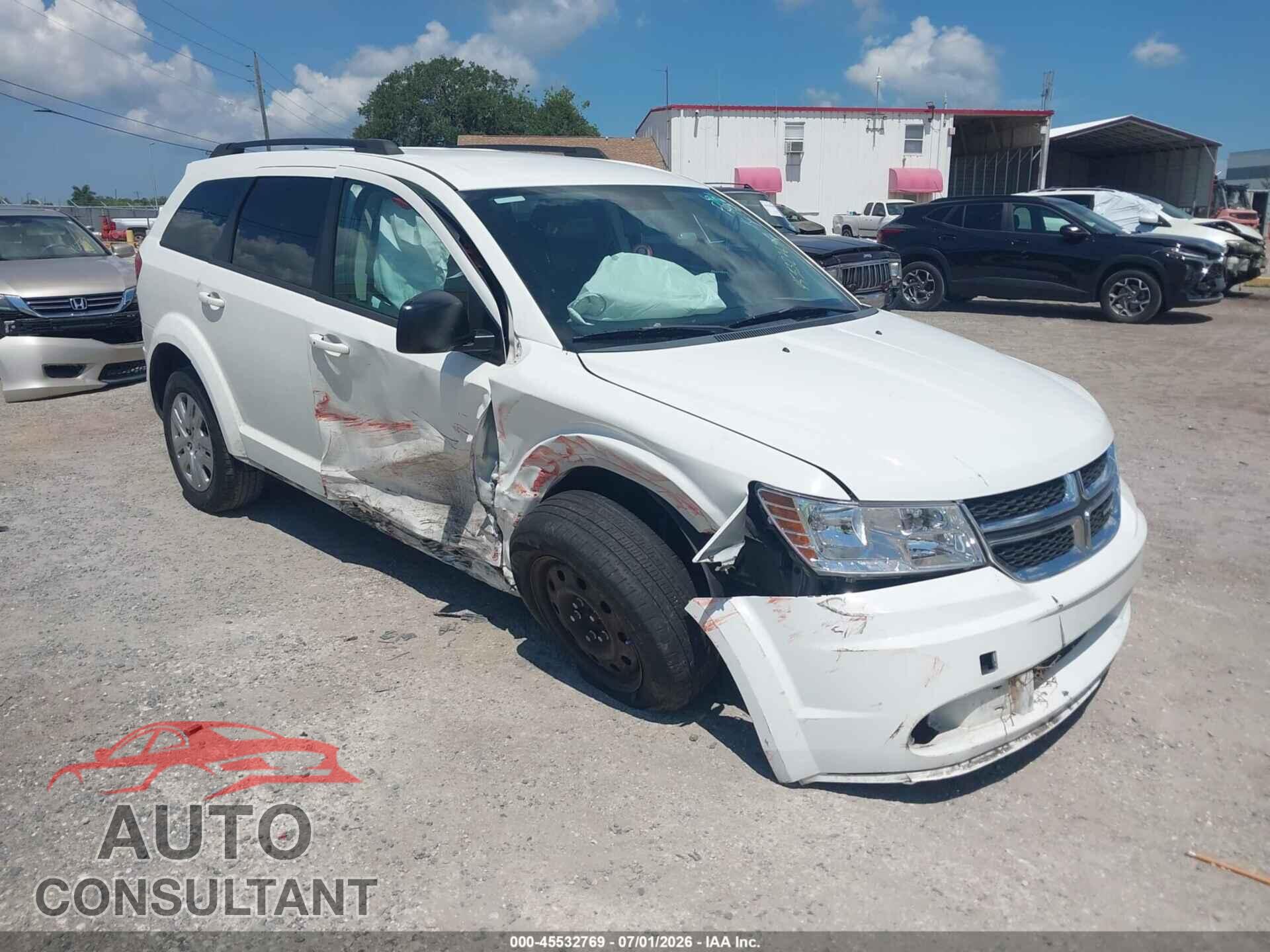 DODGE JOURNEY 2017 - 3C4PDCAB9HT503867