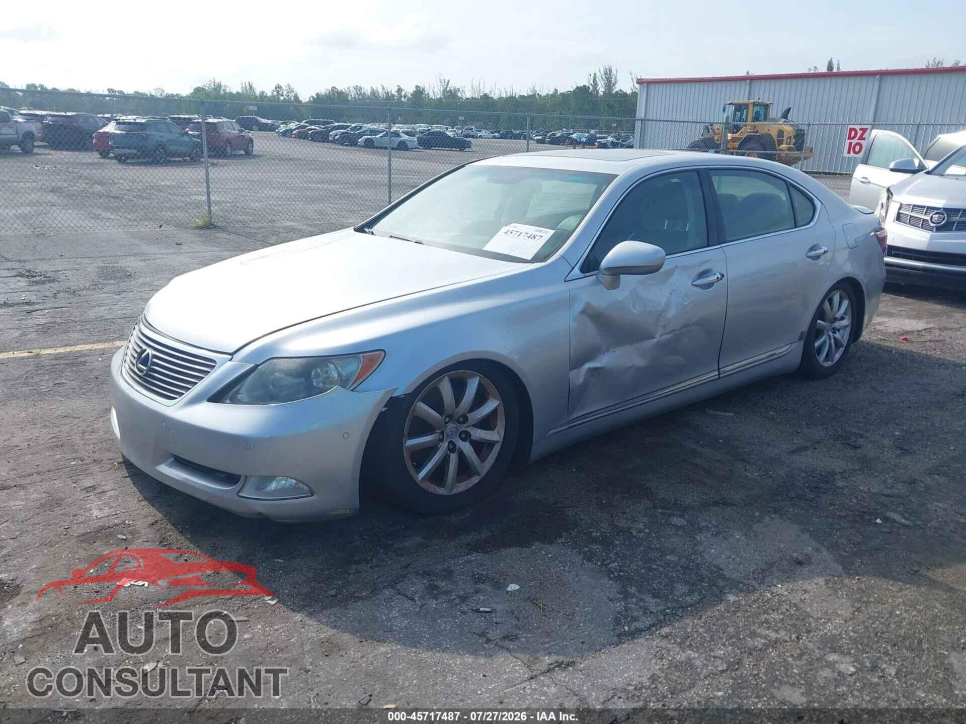 LEXUS LS 460 2009 - JTHGL46FX95036639