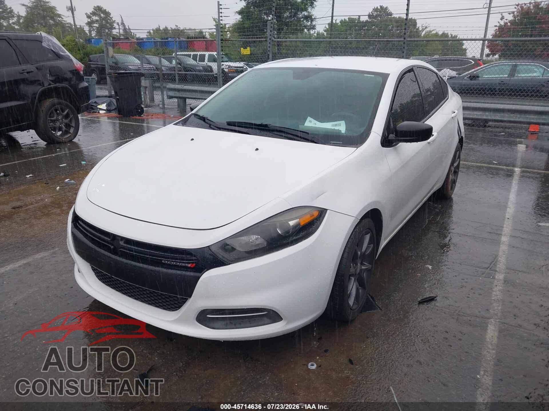 DODGE DART 2015 - 1C3CDFAA9FD402813
