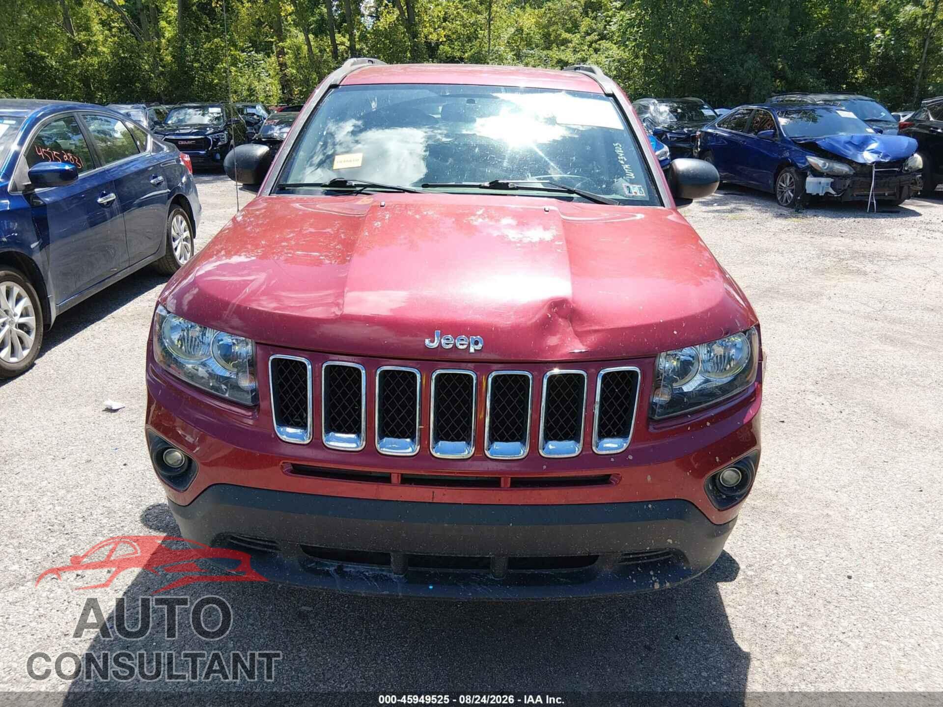 JEEP COMPASS 2017 - 1C4NJDBB7HD168327