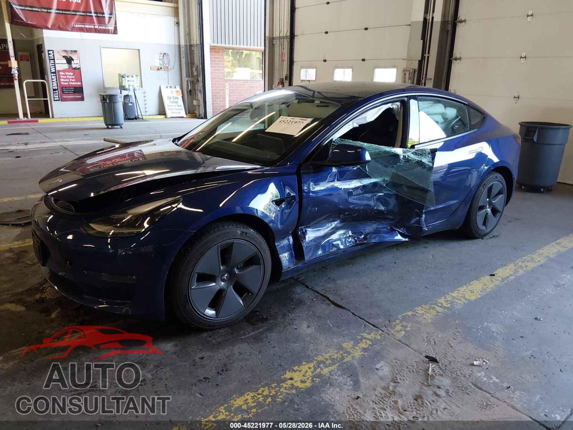 TESLA MODEL 3 2021 - 5YJ3E1EB7MF055941