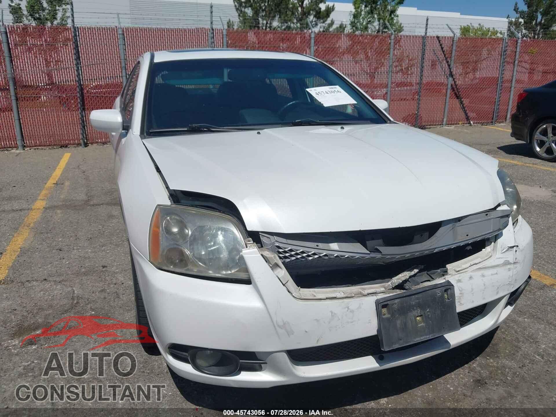 MITSUBISHI GALANT 2012 - 4A32B3FF2CE012042
