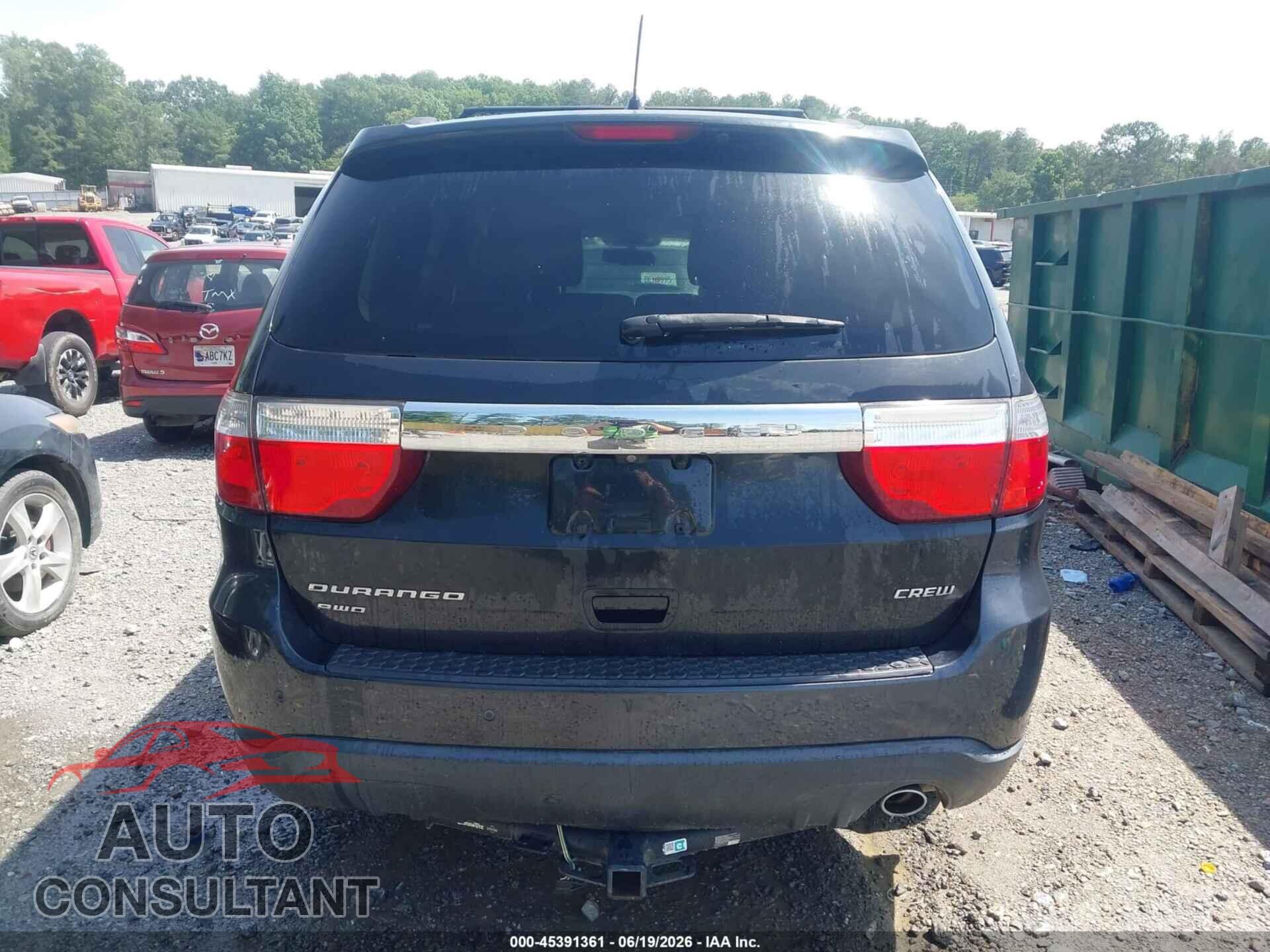 DODGE DURANGO 2013 - 1C4RDJDG5DC554308
