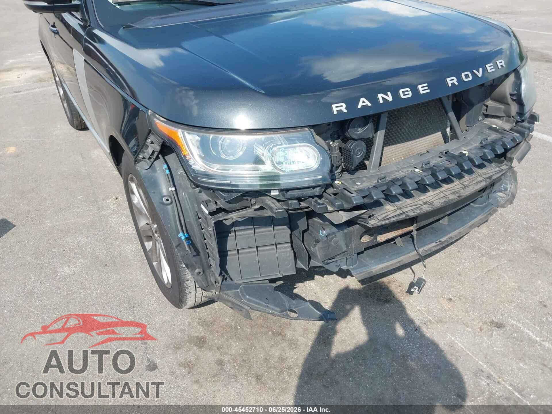 LAND ROVER RANGE ROVER 2013 - SALGS2DF4DA104017