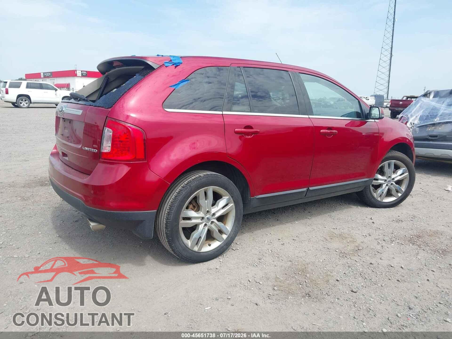 FORD EDGE 2013 - 2FMDK3KC5DBC87601