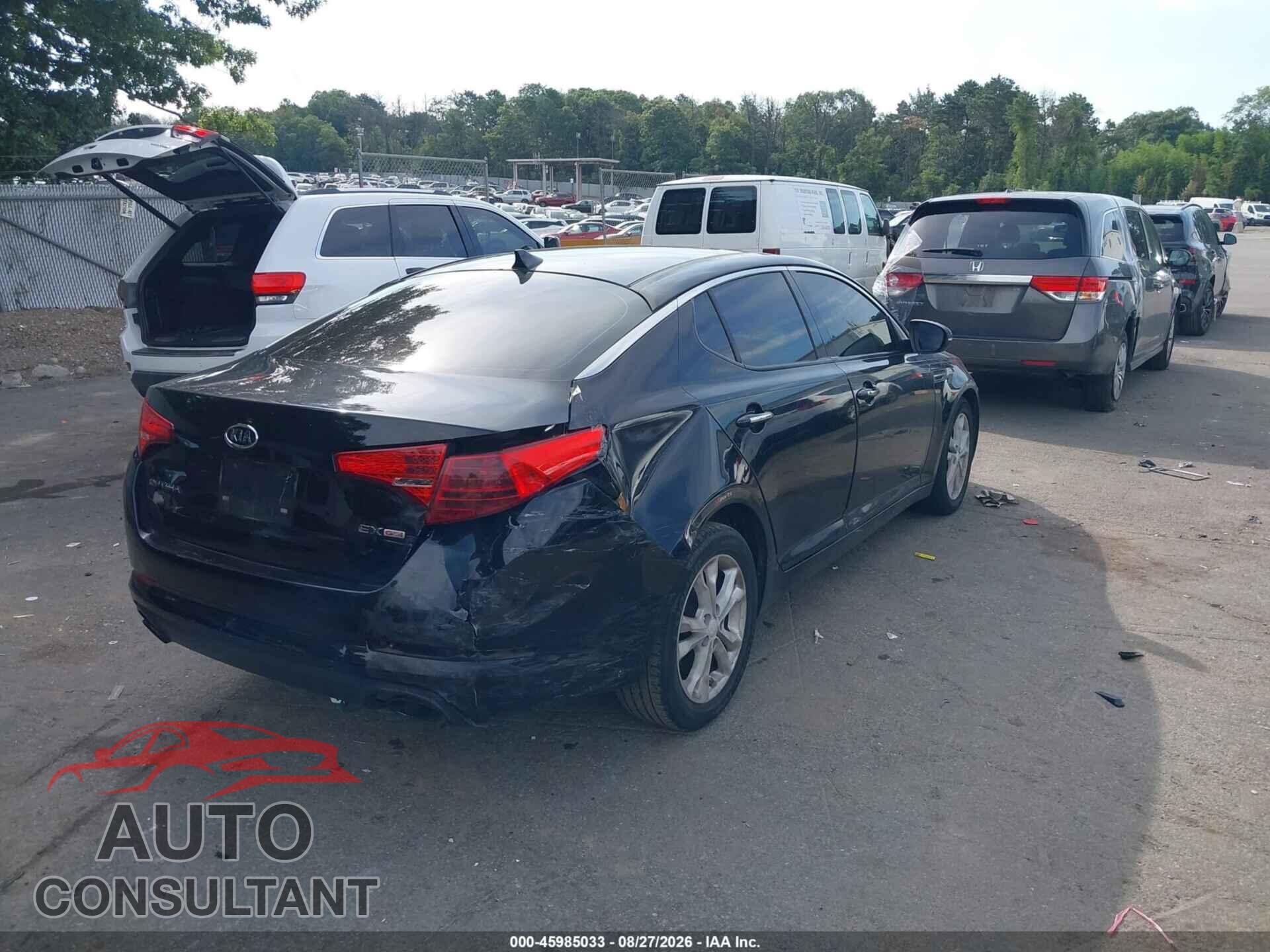 KIA OPTIMA 2012 - 5XXGN4A79CG073003