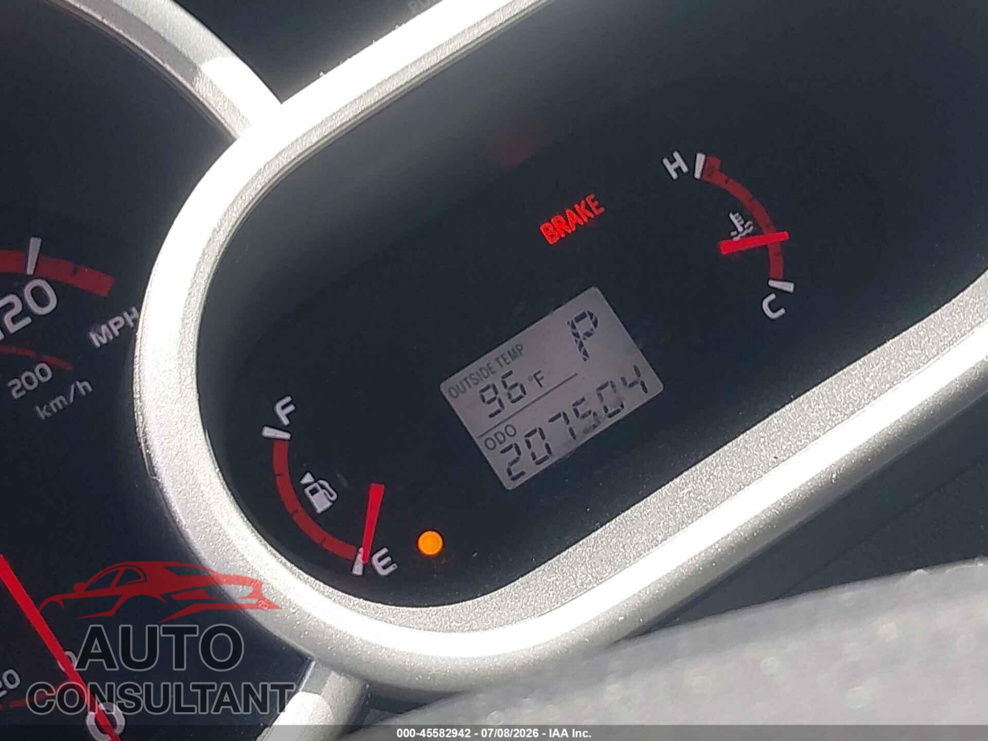 TOYOTA MATRIX 2011 - 2T1KU4EEXBC552901