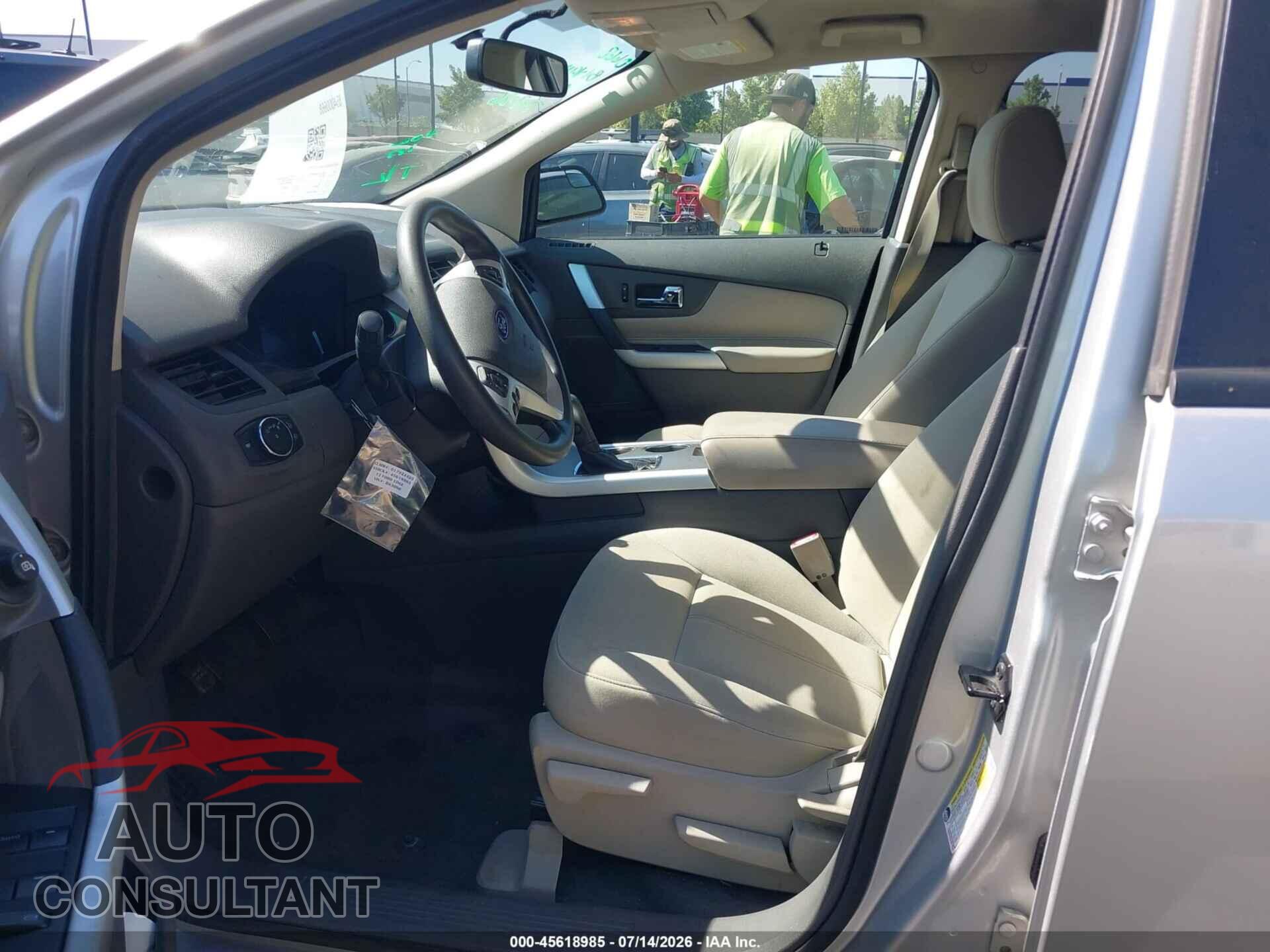 FORD EDGE 2013 - 2FMDK3G92DBB83080
