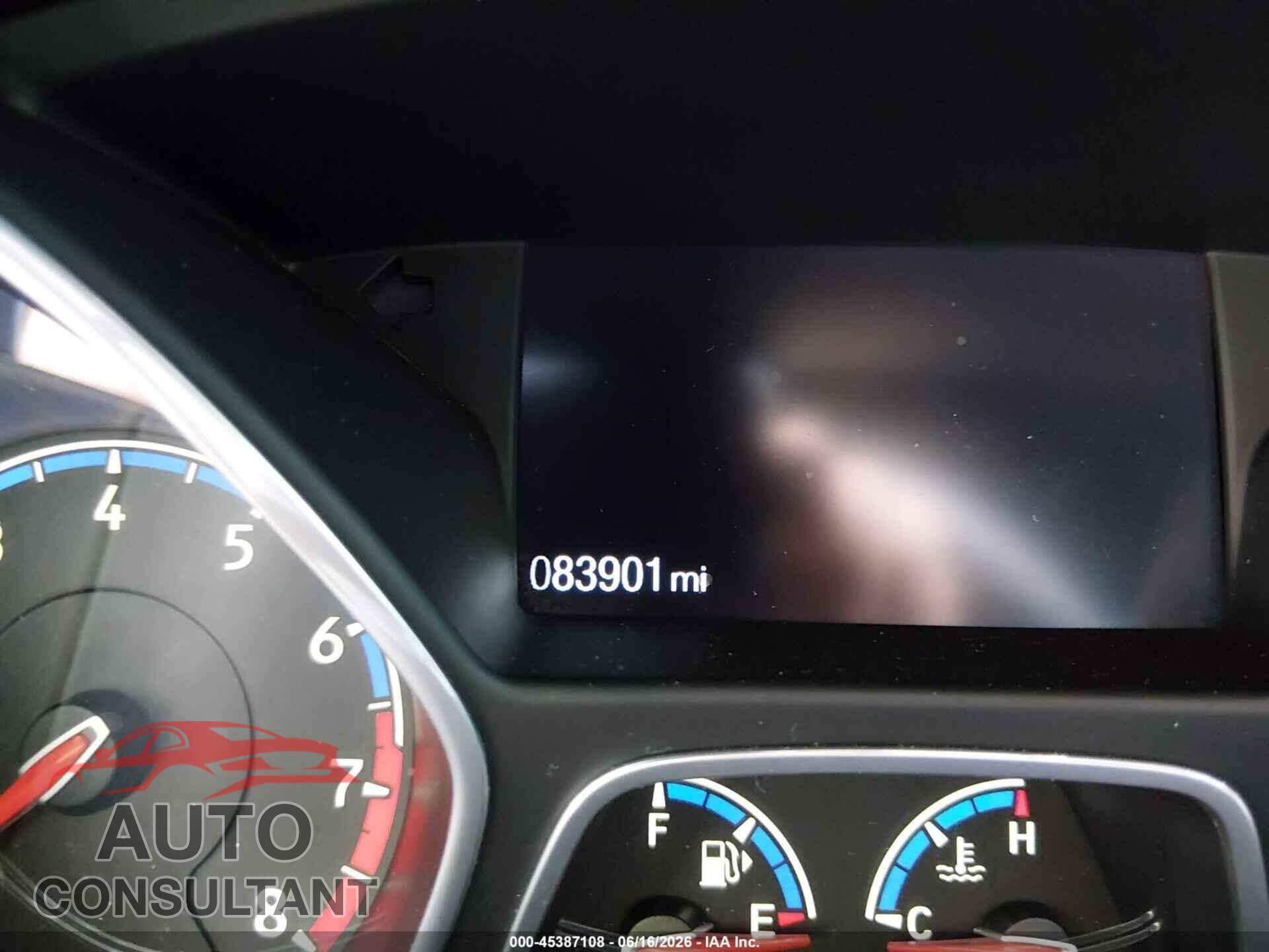 FORD FOCUS RS 2017 - WF0DP3TH9H4120834