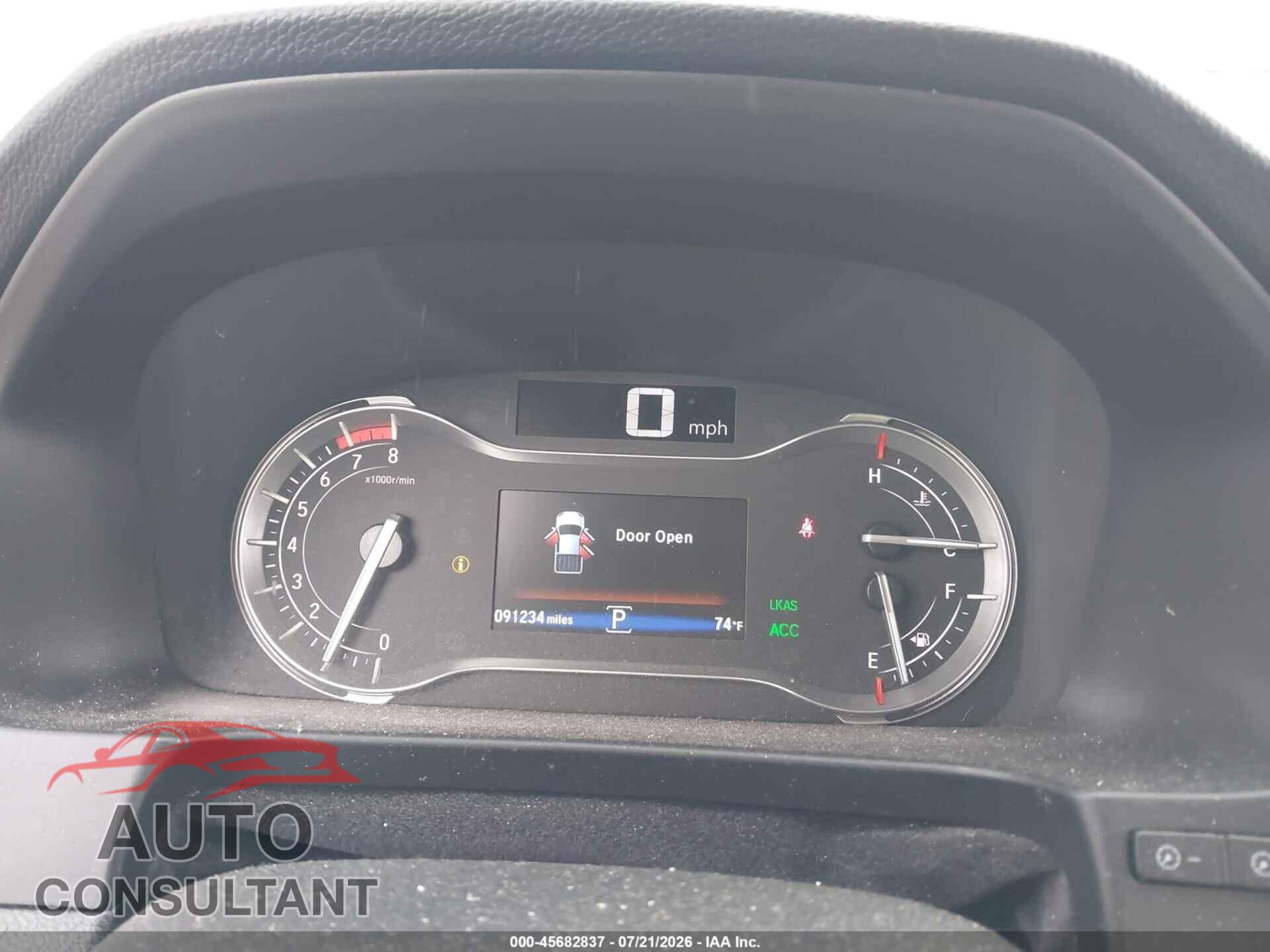 HONDA RIDGELINE 2019 - 5FPYK3F77KB009664