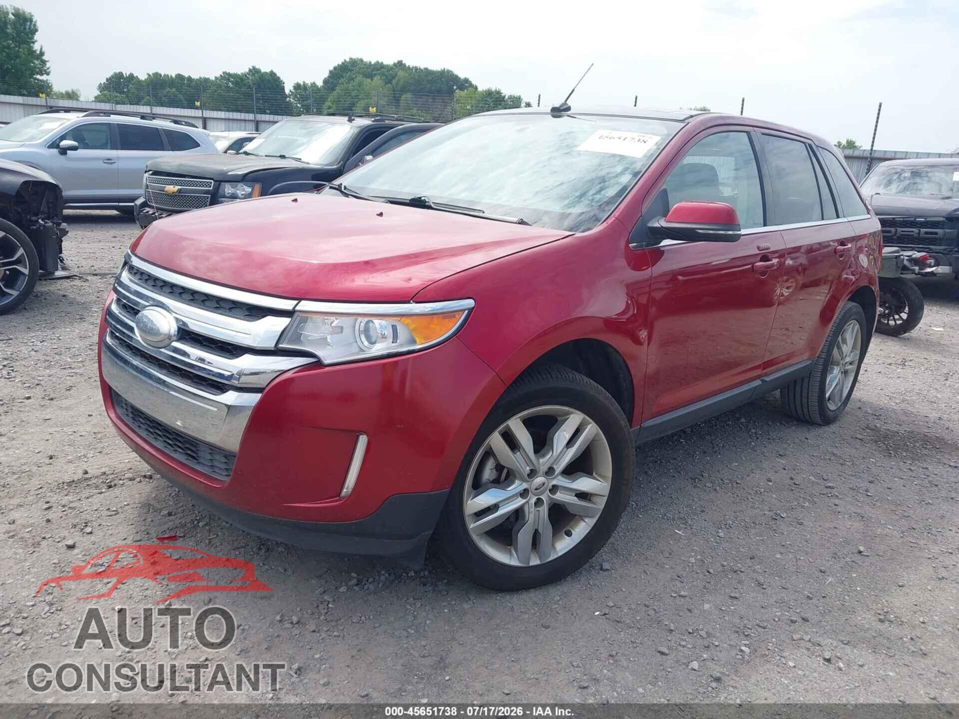 FORD EDGE 2013 - 2FMDK3KC5DBC87601