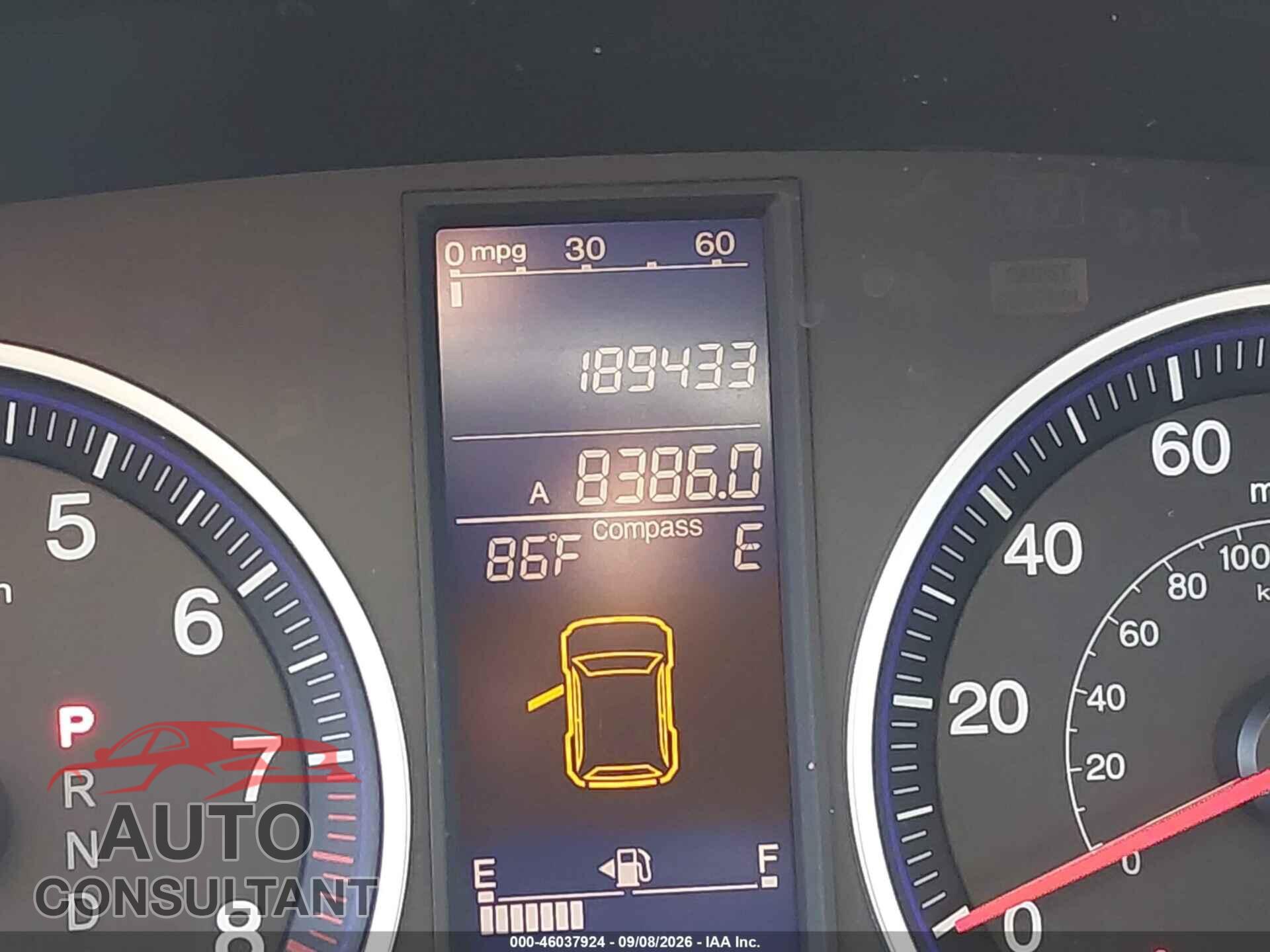 HONDA CR-V 2011 - 5J6RE4H54BL084304