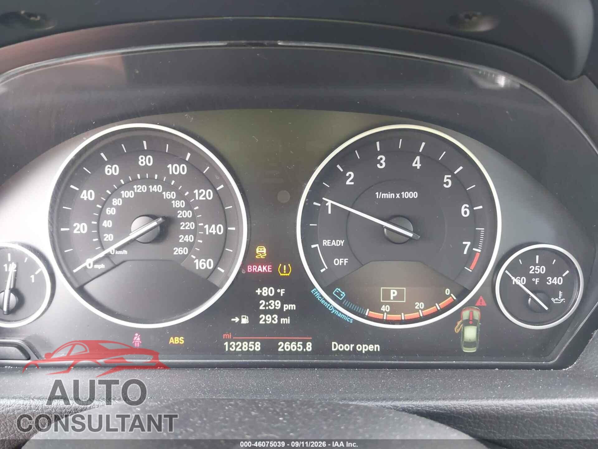 BMW 320I 2014 - WBA3B1C5XEP678853