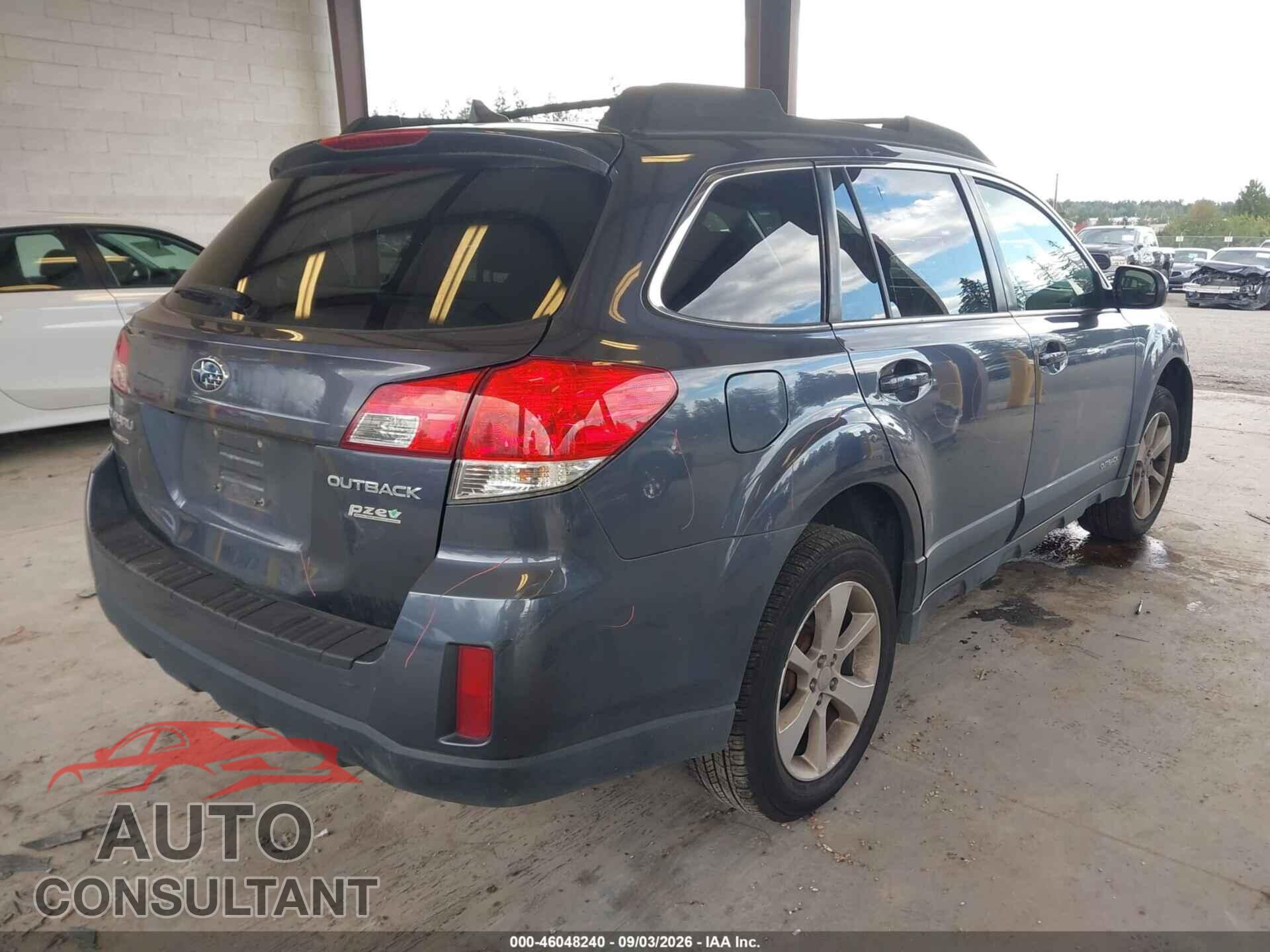SUBARU OUTBACK 2014 - 4S4BRBDC4E3293563