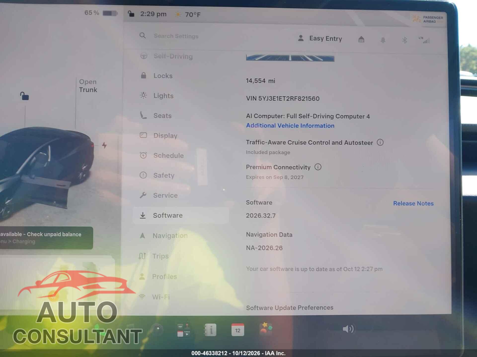 TESLA MODEL 3 2024 - 5YJ3E1ET2RF821560