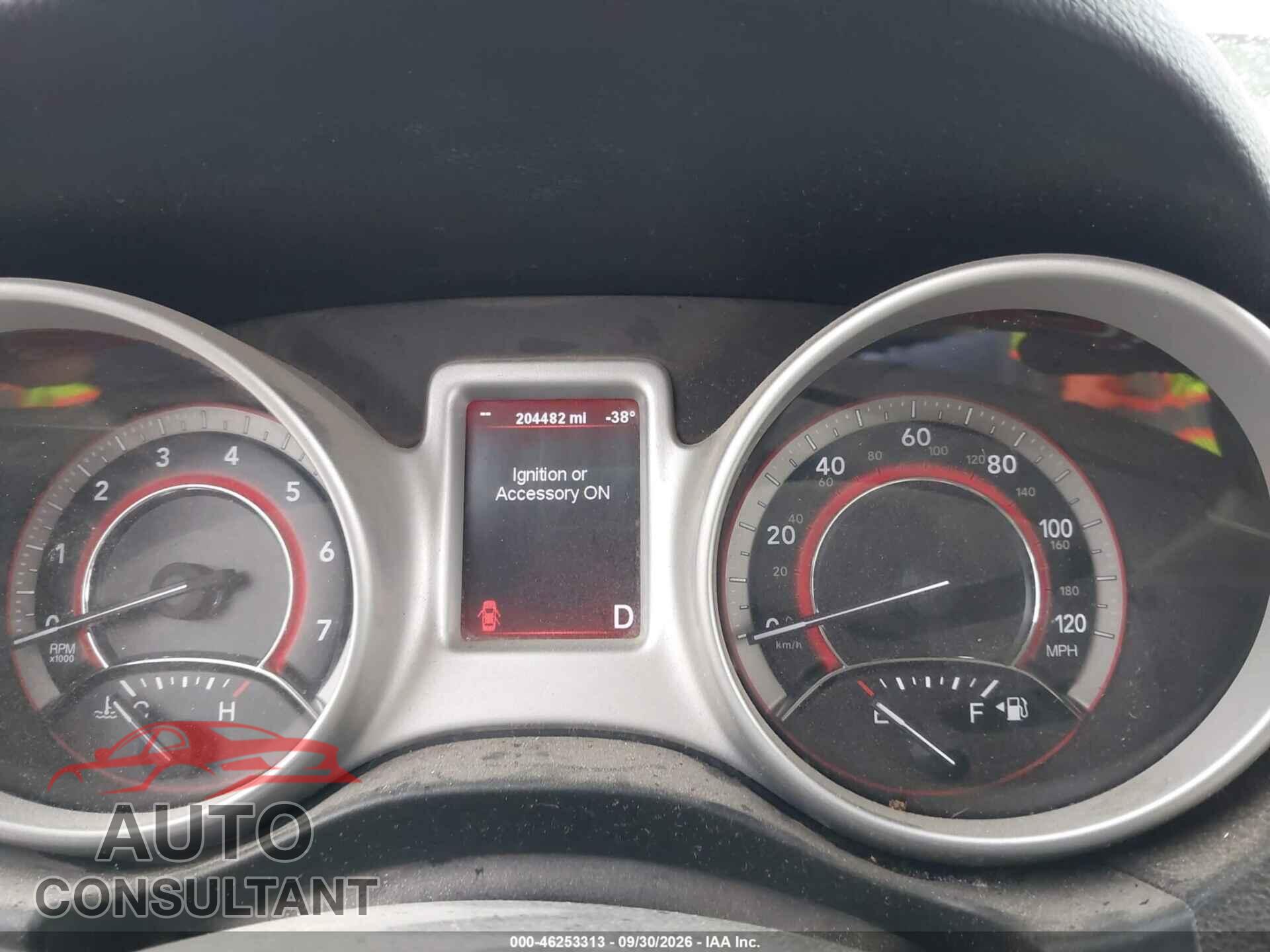 DODGE JOURNEY 2012 - 3C4PDCDG2CT146631
