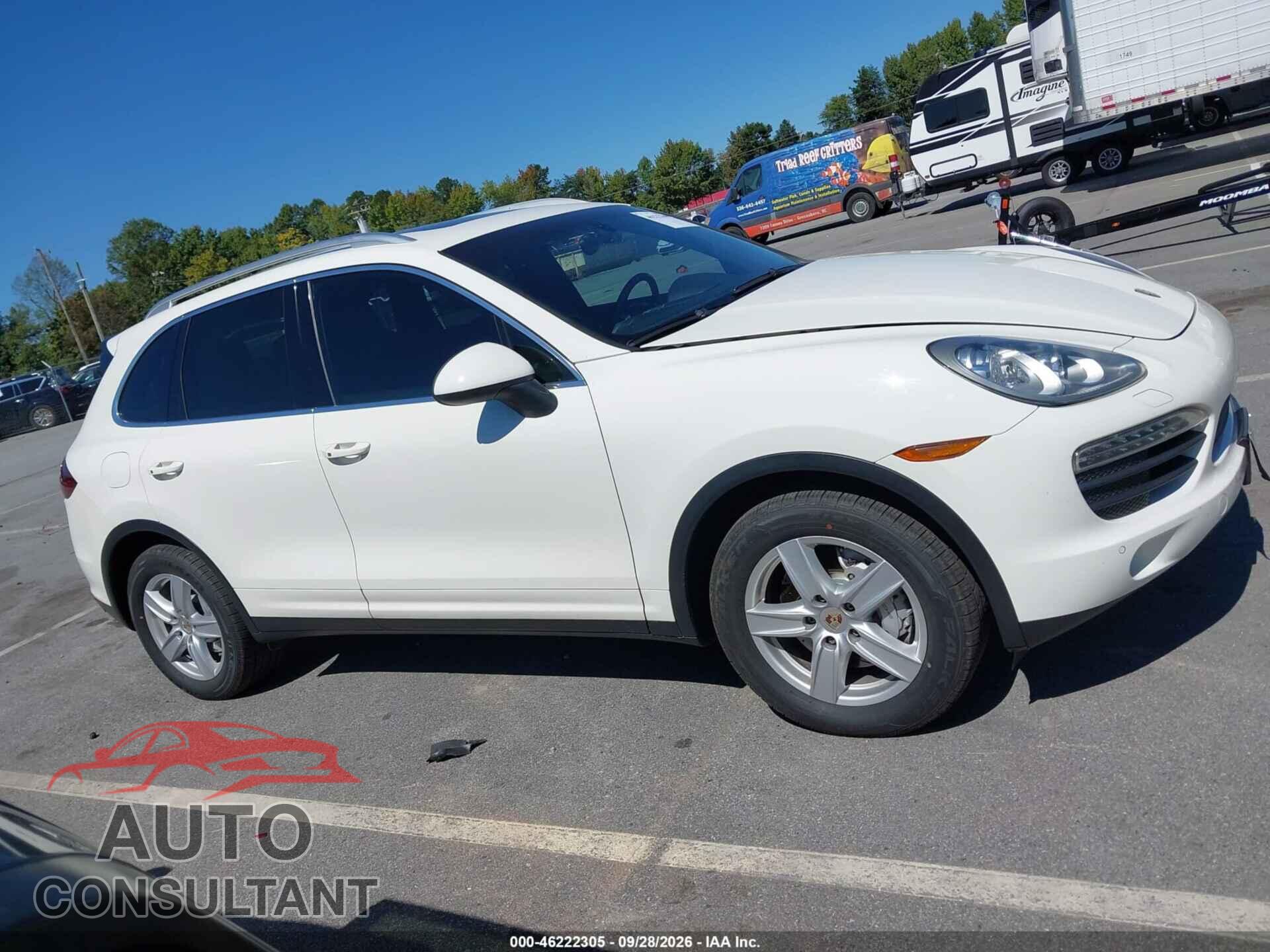 PORSCHE CAYENNE 2012 - WP1AB2A23CLA40438