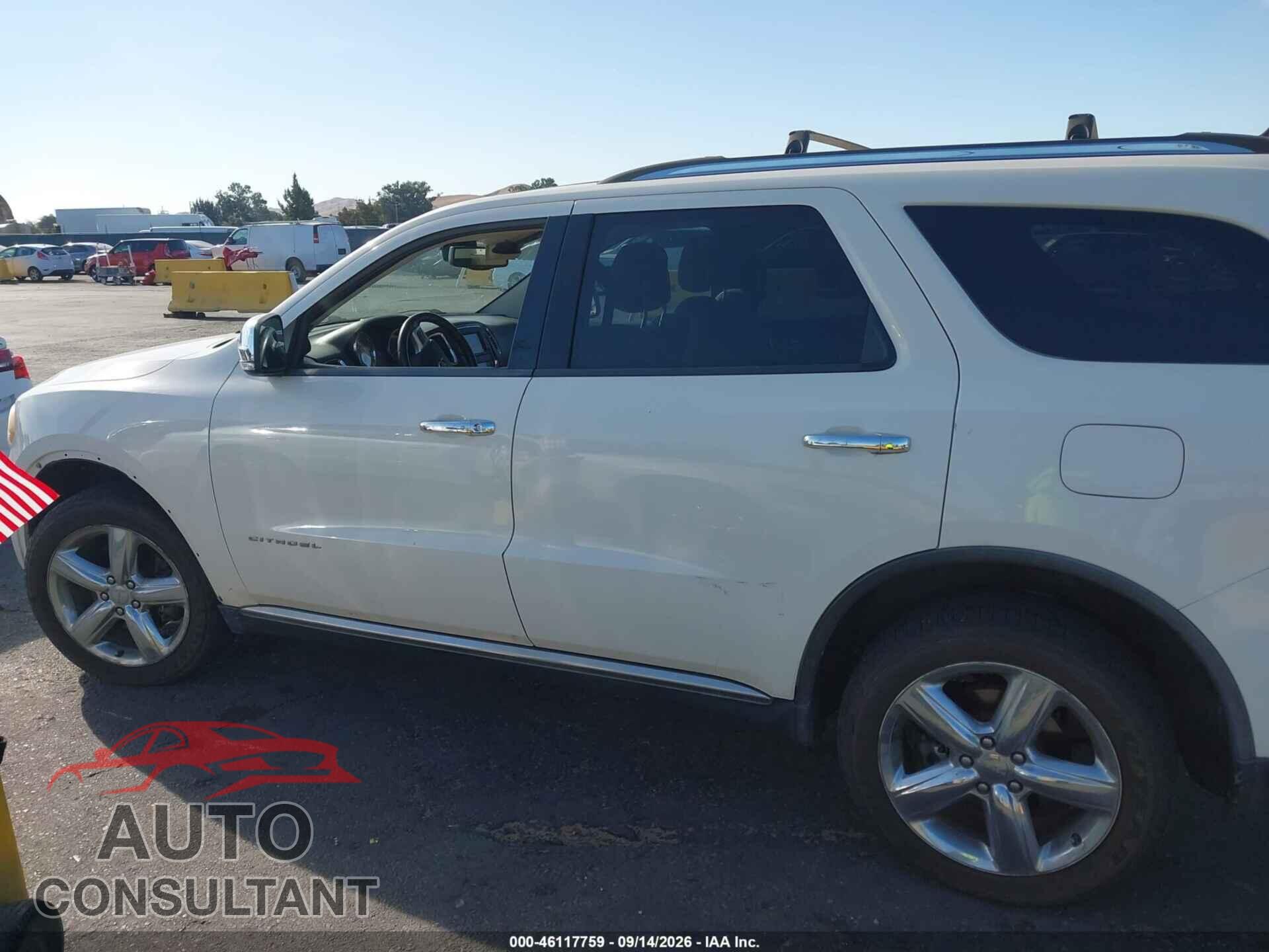 DODGE DURANGO 2012 - 1C4RDJEG7CC361476