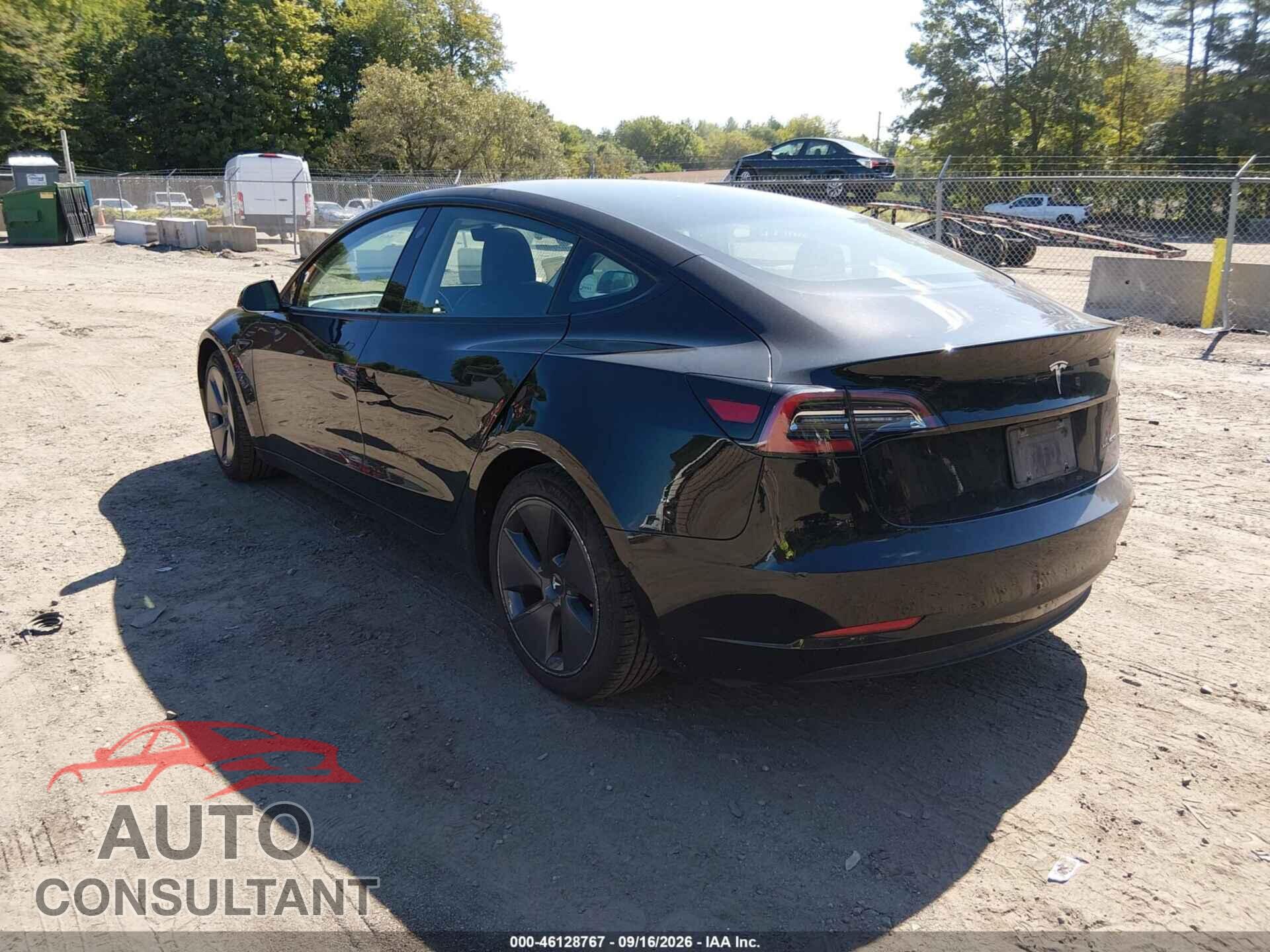 TESLA MODEL 3 2021 - 5YJ3E1EB7MF855476