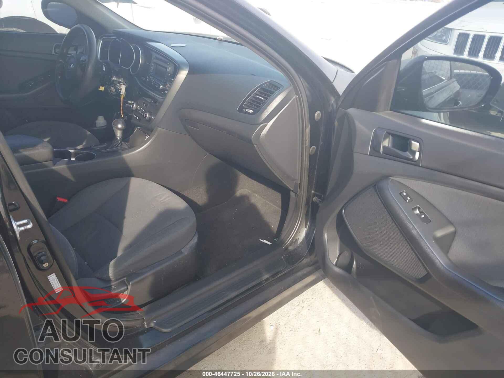 KIA OPTIMA 2015 - KNAGM4A76F5650370
