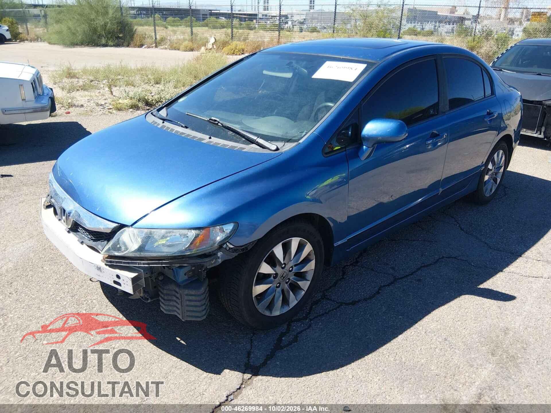 HONDA CIVIC 2010 - 19XFA1F8XAE049404