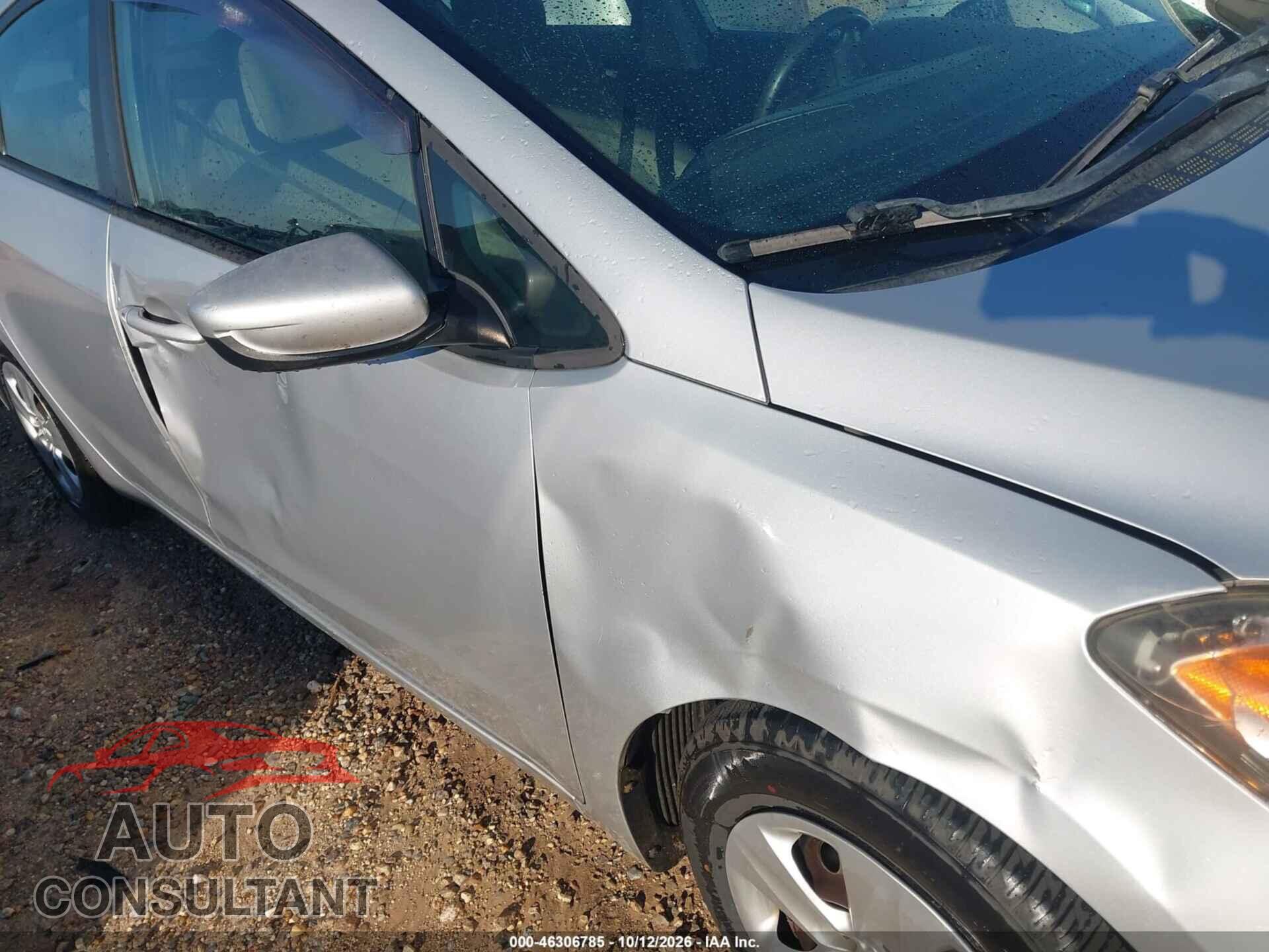 KIA FORTE 2015 - KNAFK4A69F5389325