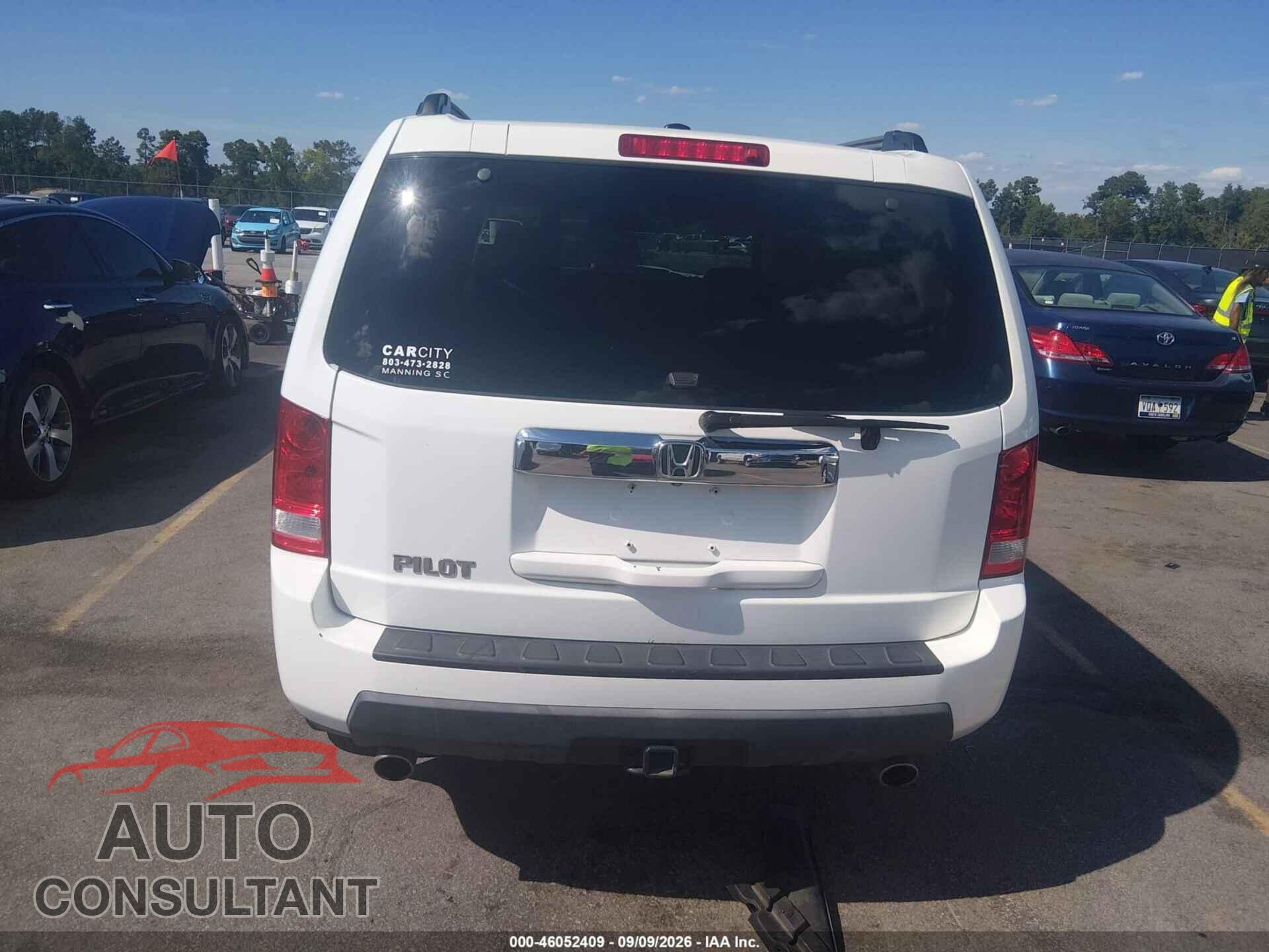 HONDA PILOT 2011 - 5FNYF3H57BB009673