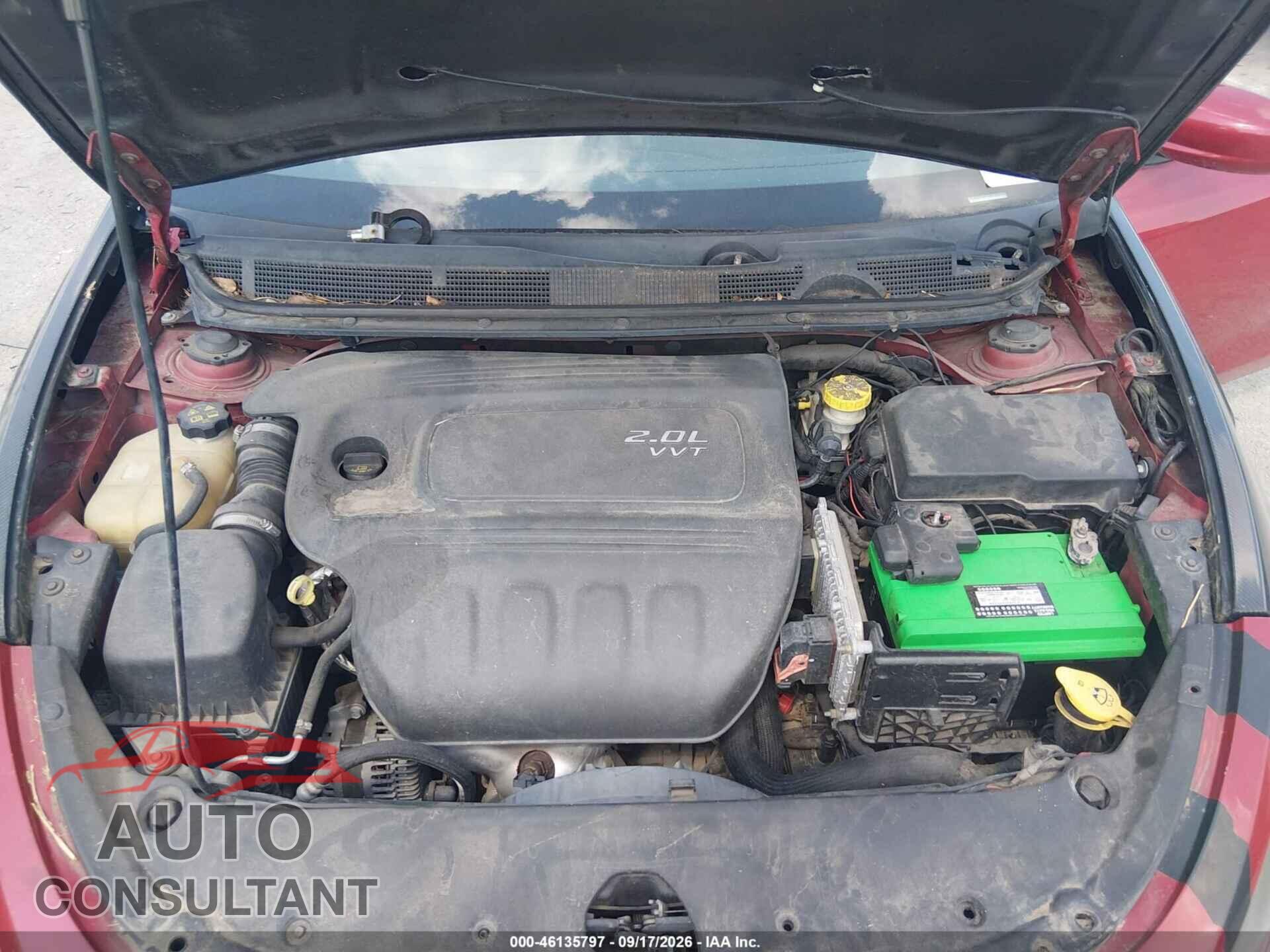 DODGE DART 2013 - 1C3CDFBA2DD198870