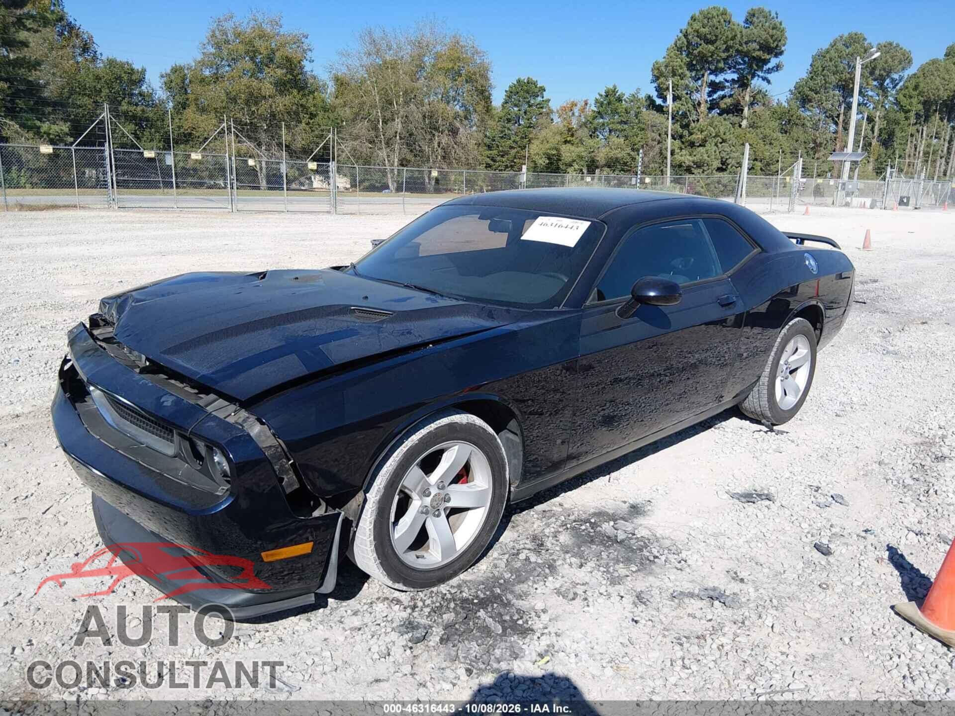 DODGE CHALLENGER 2012 - 2C3CDYAG4CH275418
